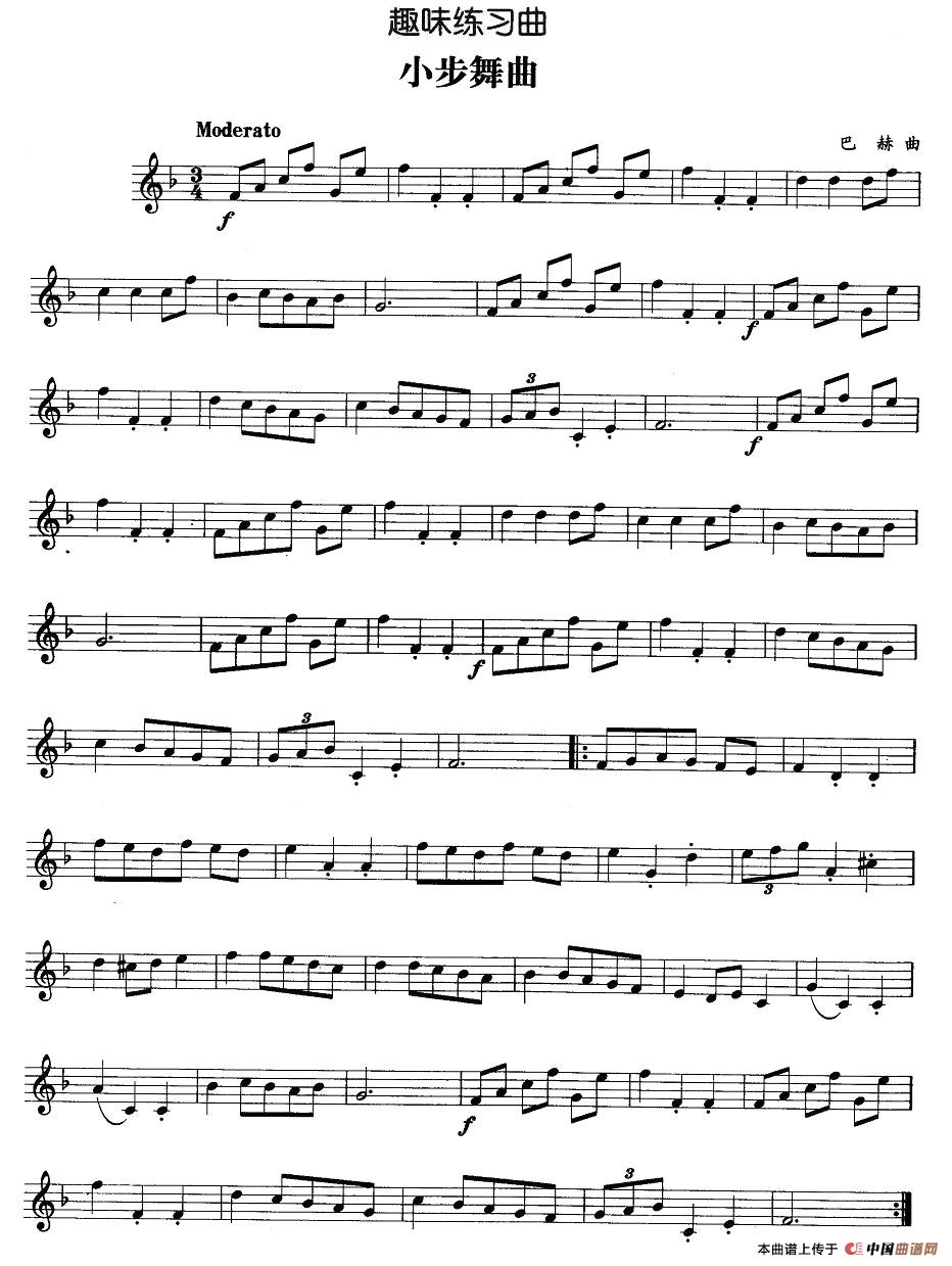 趣味练习曲:小步舞曲(巴赫作曲版)(1)_原文件名:照片 003.jpg