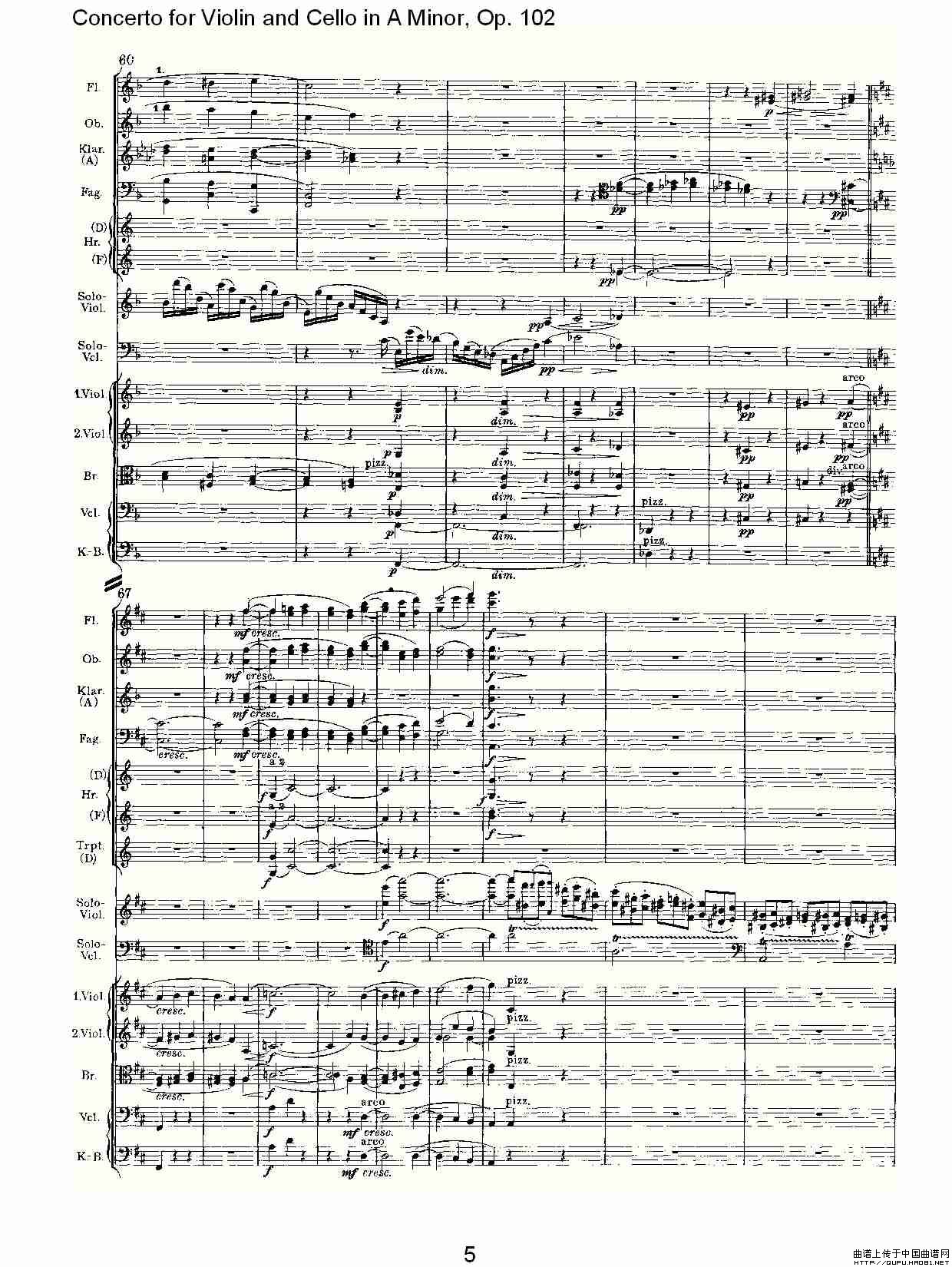 A小调小提琴与大提琴协奏曲, Op.102第二乐章(1)_原文件名: A小调小提琴与大提琴协奏曲, Op.102第二乐章5.jpg