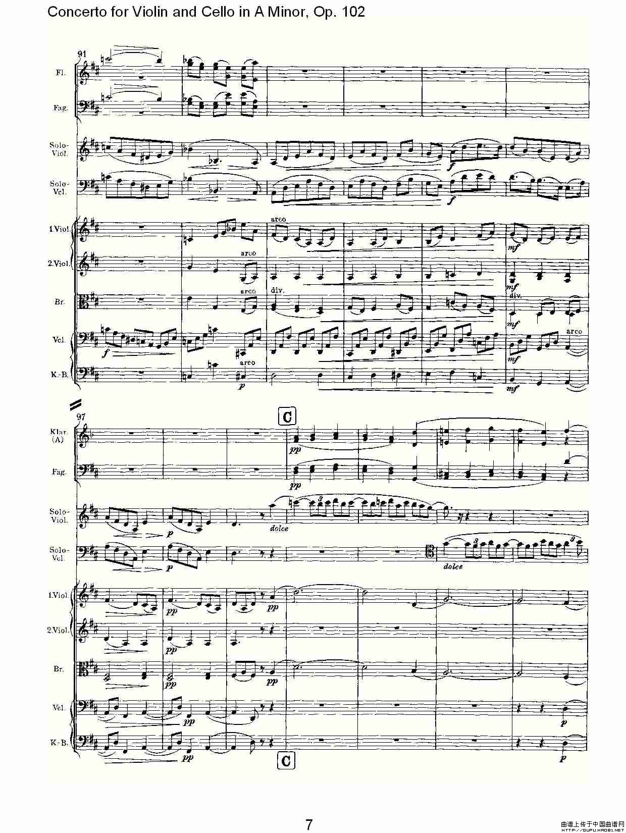 A小调小提琴与大提琴协奏曲, Op.102第二乐章(1)_原文件名: A小调小提琴与大提琴协奏曲, Op.102第二乐章7.jpg