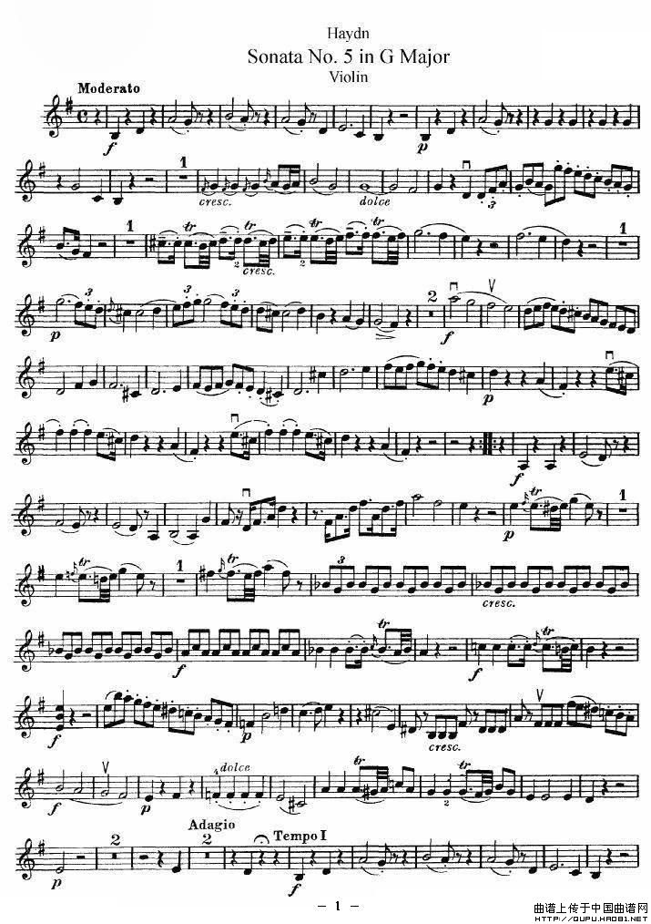 海顿G大调第五小提琴奏鸣曲(1)_原文件名:海顿G大调第五小提琴奏鸣曲1.jpg
