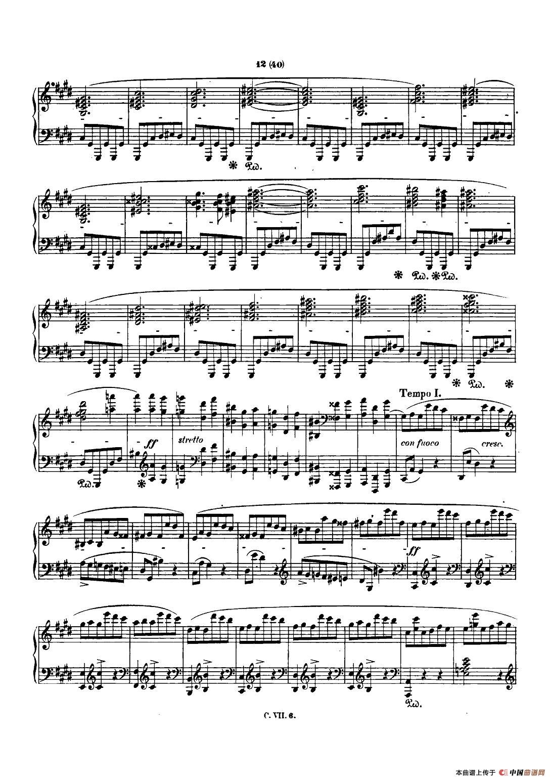 肖邦 钢琴谐谑曲 Chopin Scherzo(No.3 升c小调,Op.39)(1)_原文件名:图片11.jpg