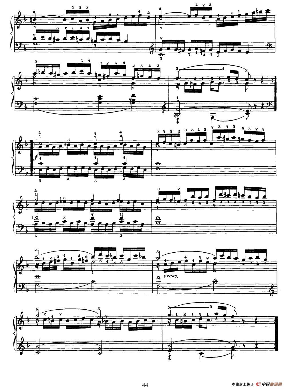 One Hundred and Ten Easy and Progressive Exercises Op.453(车尔尼110首简易练习曲 101——110)(1)_原文件名:图片86.jpg