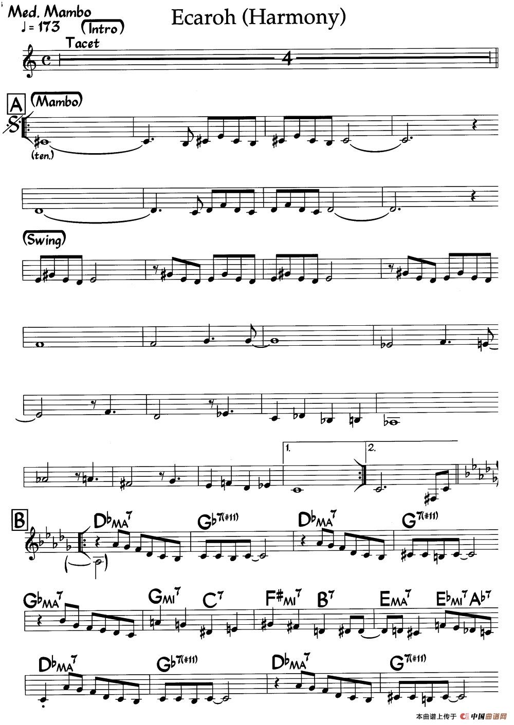 Ecaroh(Harmony)（爵士钢琴曲）(1)_原文件名：图片95.jpg