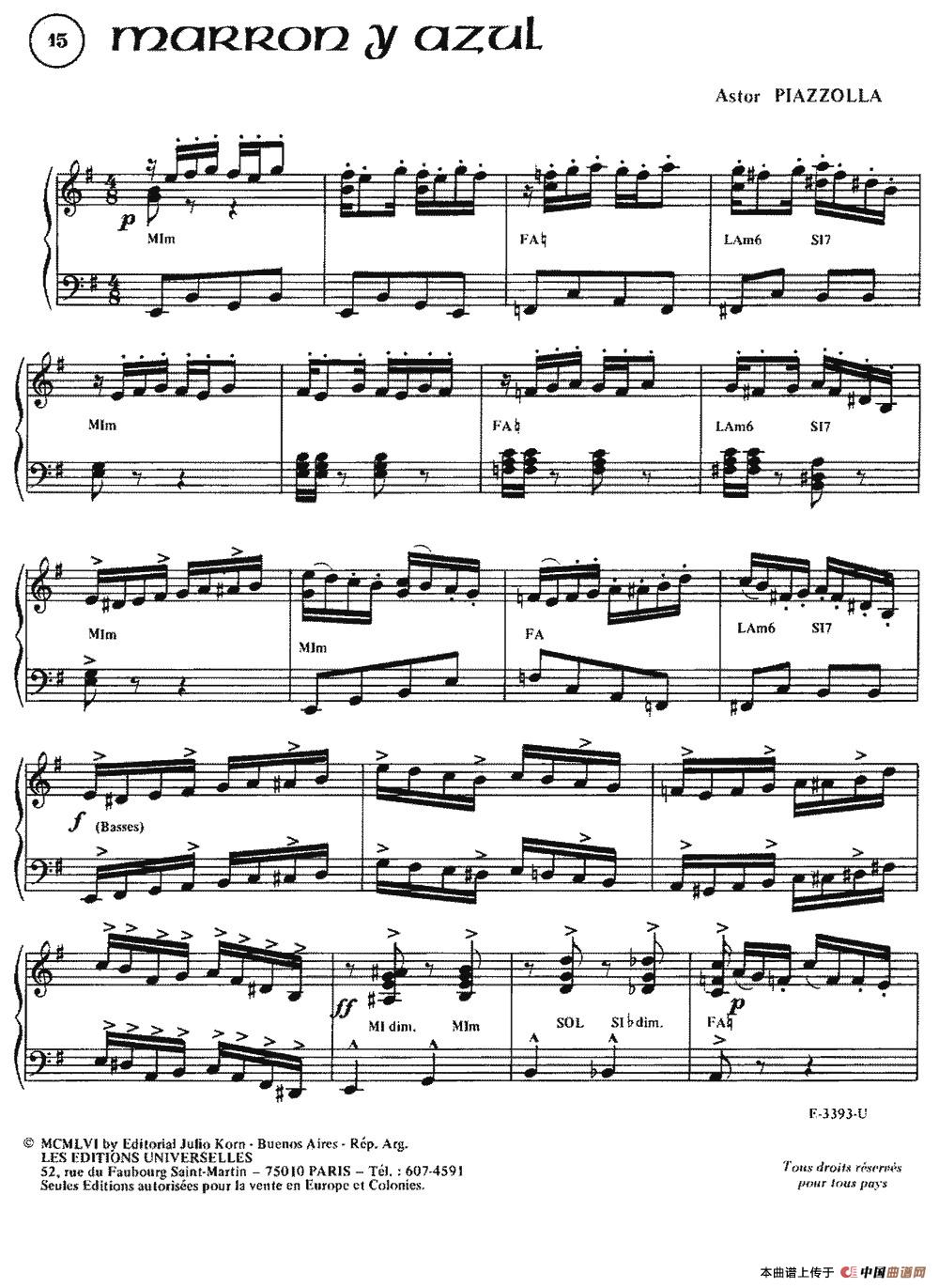 Piazzolla合集：15、Marron Y Azul(1)_原文件名：031.jpg