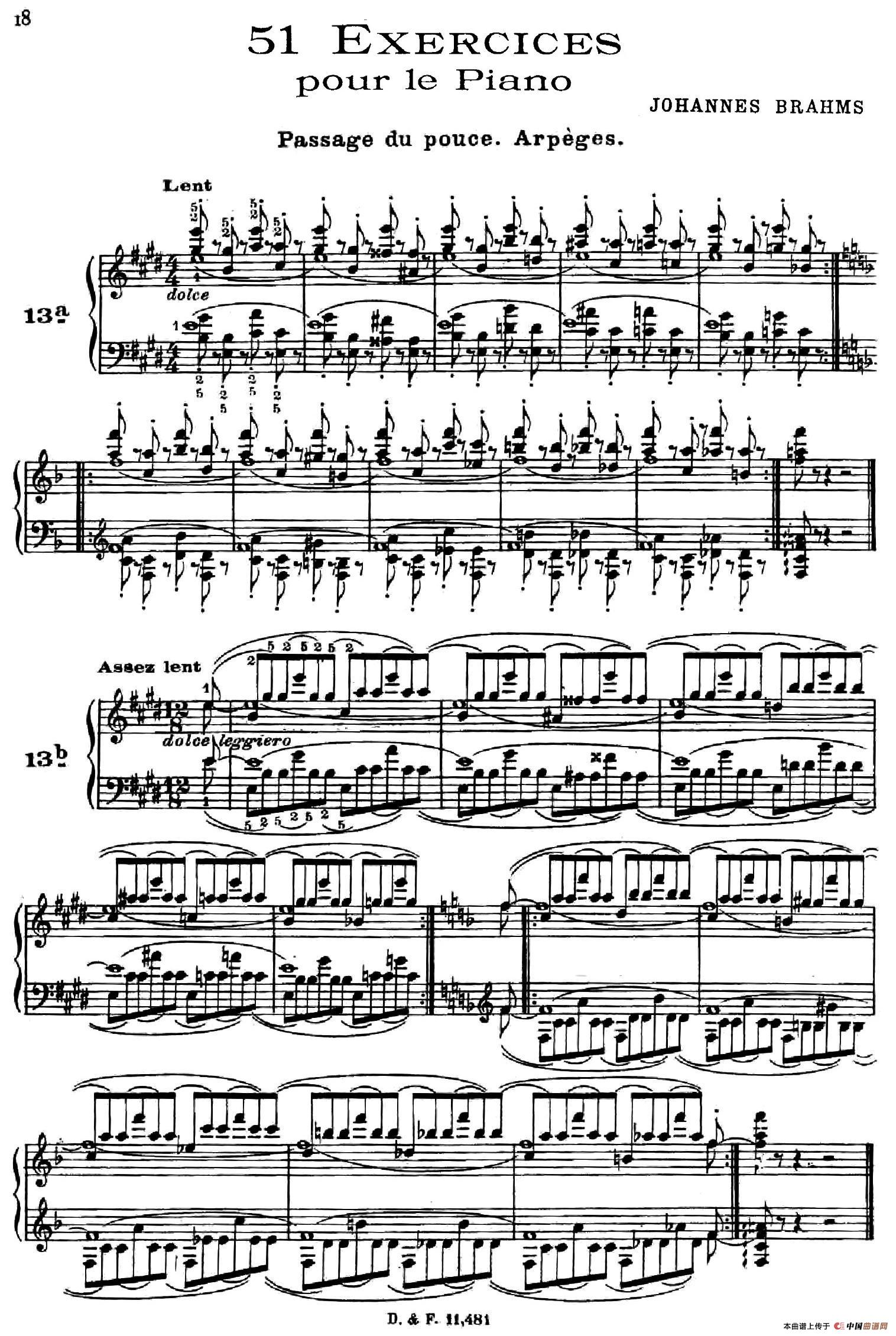 51 Exercises, WoO 6(51首钢琴练习 13—18)(1)_原文件名:020.jpg