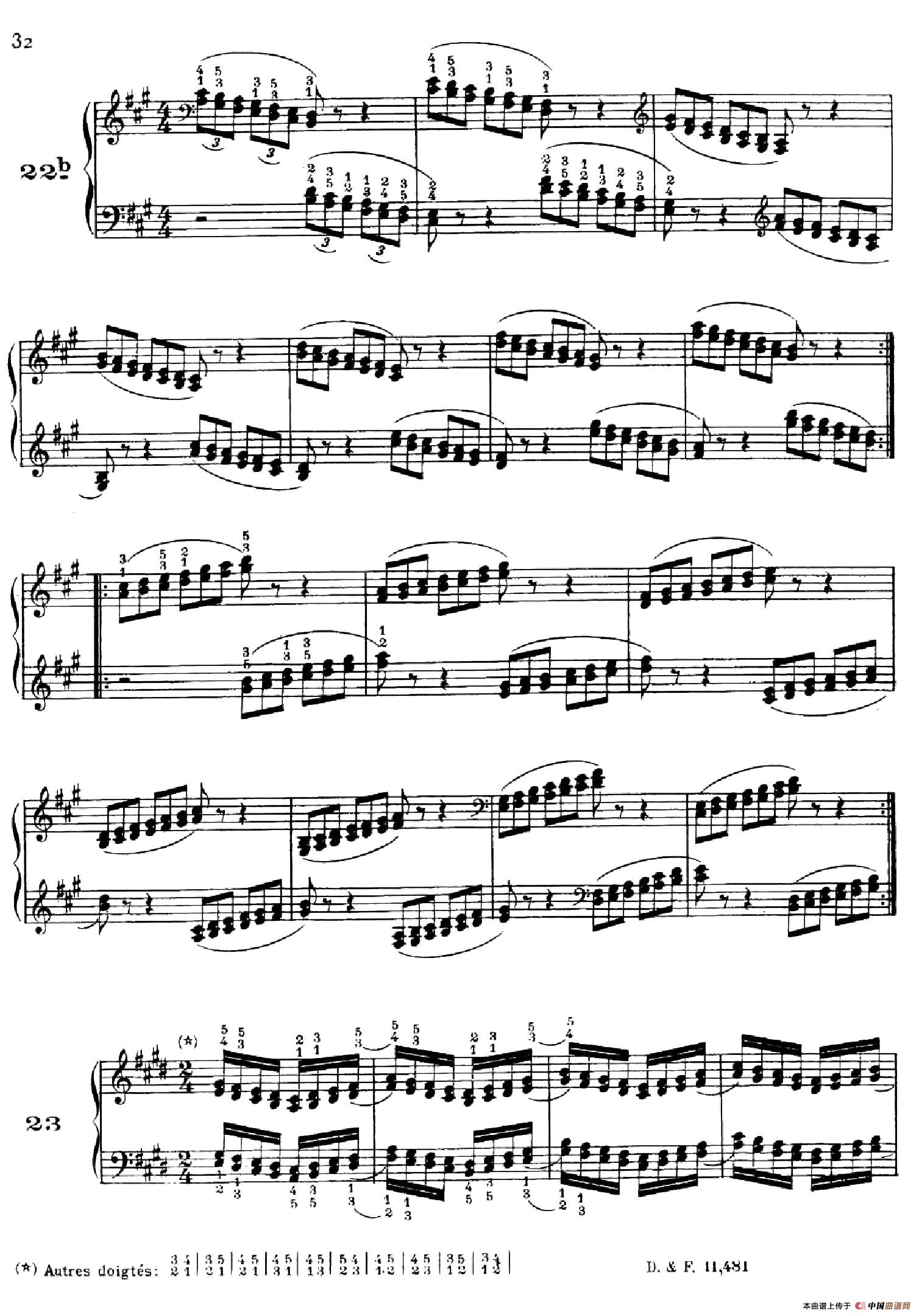 51 Exercises, WoO 6(51首钢琴练习 19—25)(1)_原文件名:034.jpg