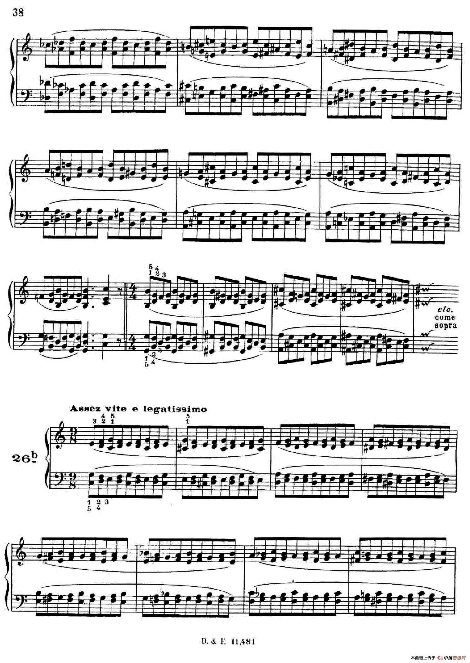 51 Exercises, WoO 6(51首钢琴练习 26—30)(1)_原文件名:040.jpg