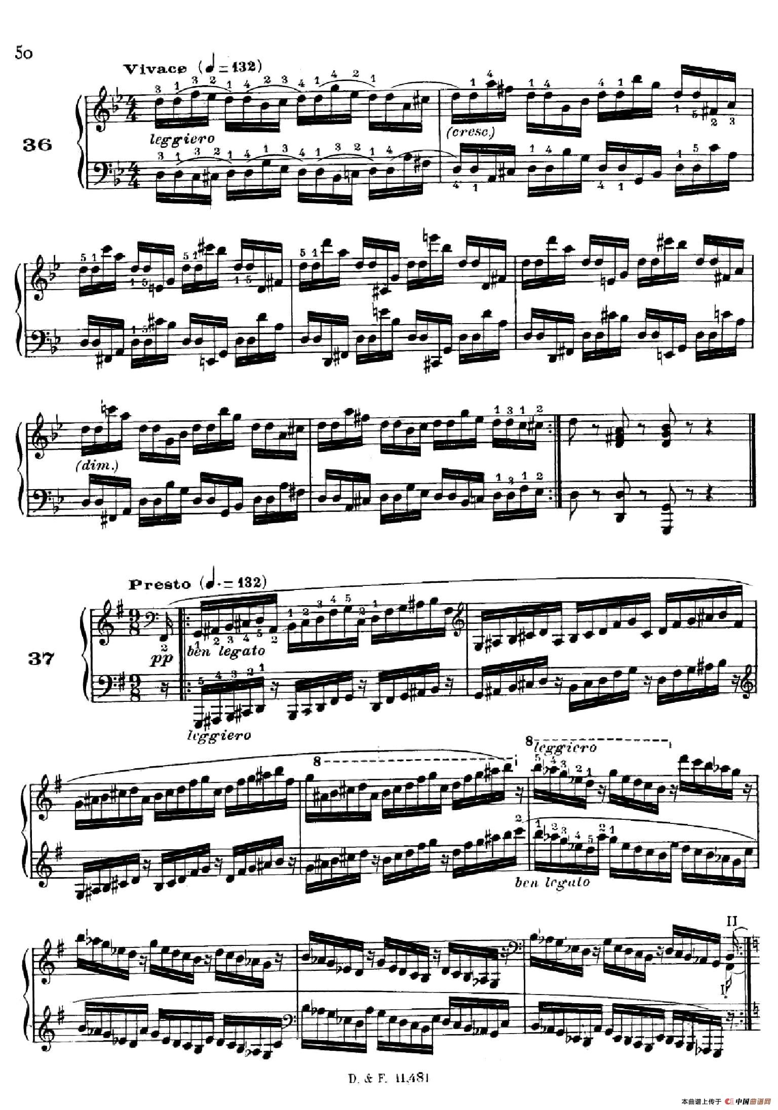 51 Exercises, WoO 6(51首钢琴练习 31—37)(1)_原文件名:052.jpg