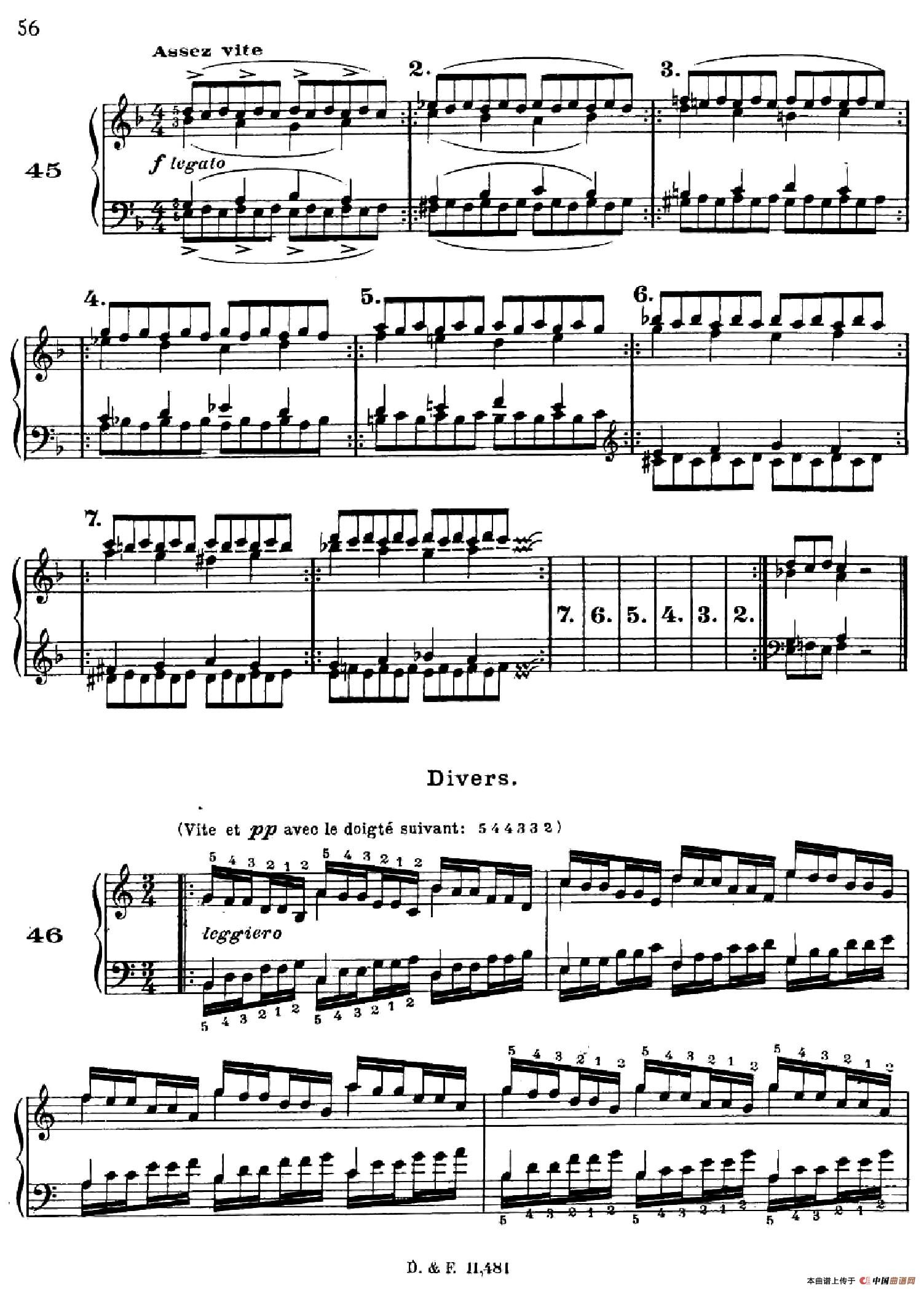 51 Exercises, WoO 6(51首钢琴练习 38—51)(1)_原文件名:058.jpg