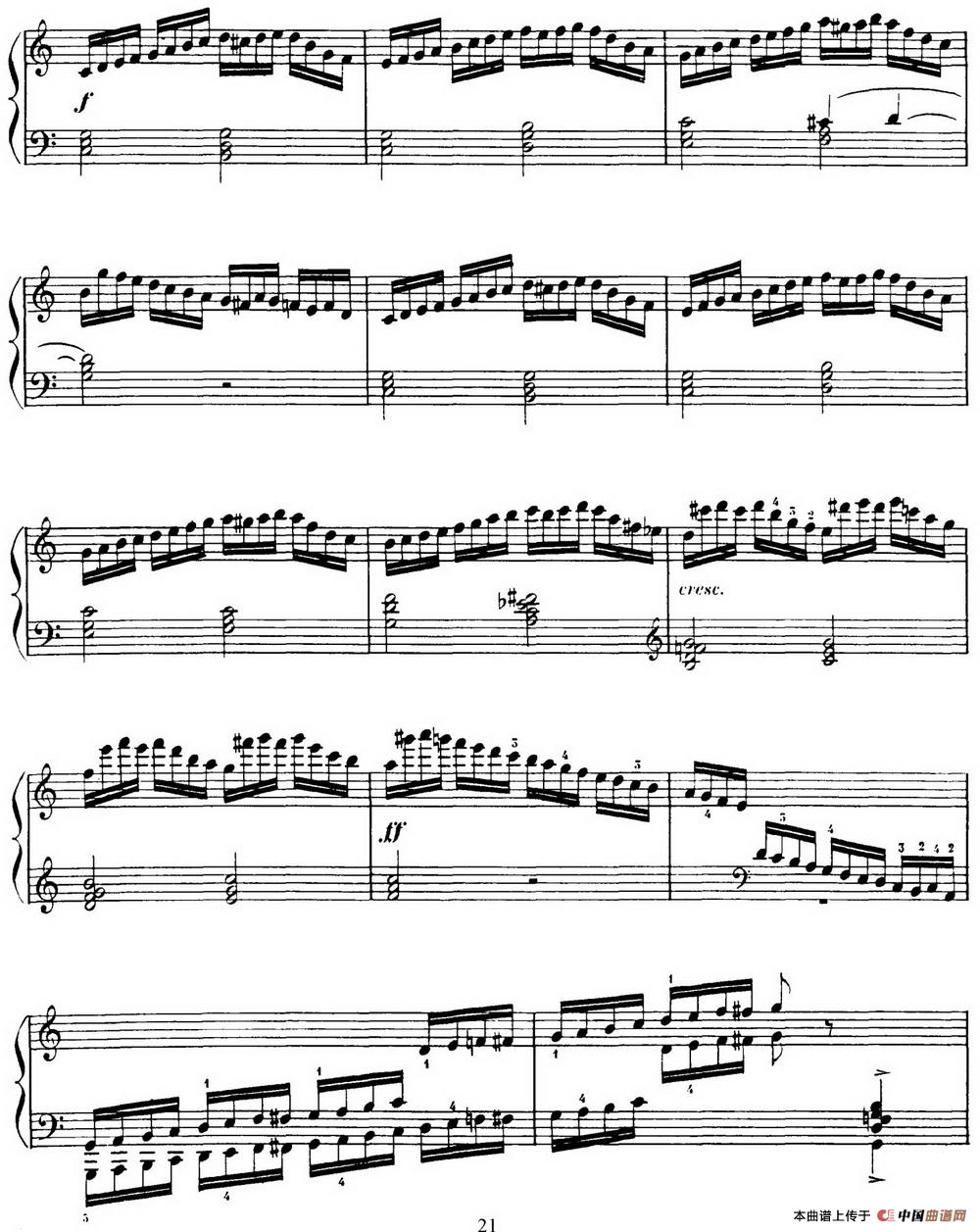 15 Etudes de Virtuosité Op.72 No.5（十五首钢琴练习曲之五）(1)_原文件名：021.jpg