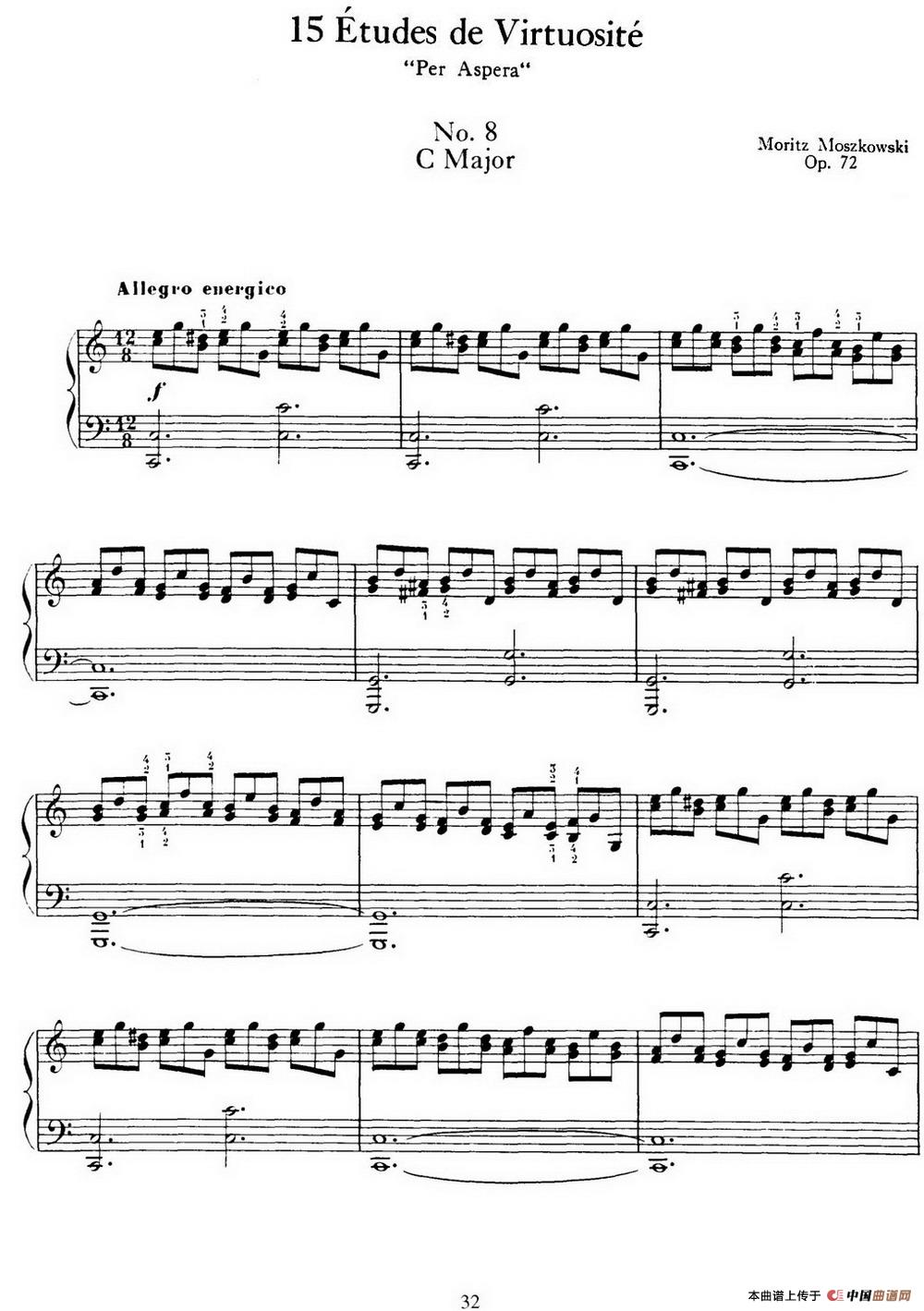 15 Etudes de Virtuosité Op.72 No.8(十五首钢琴练习曲之八)(1)_原文件名:032=.jpg
