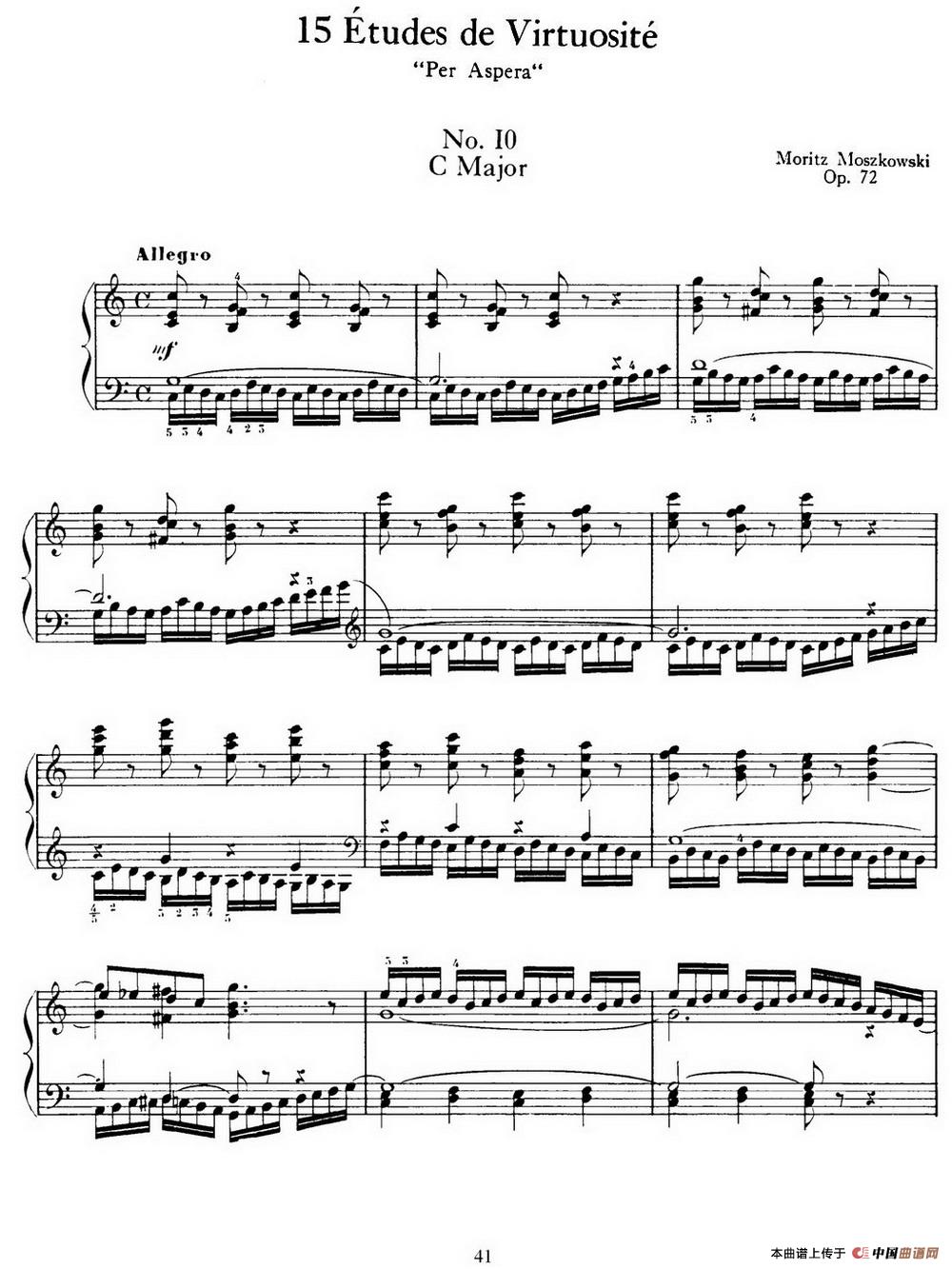 15 Etudes de Virtuosité Op.72 No.10(十五首钢琴练习曲之十)(1)_原文件名:041=.jpg