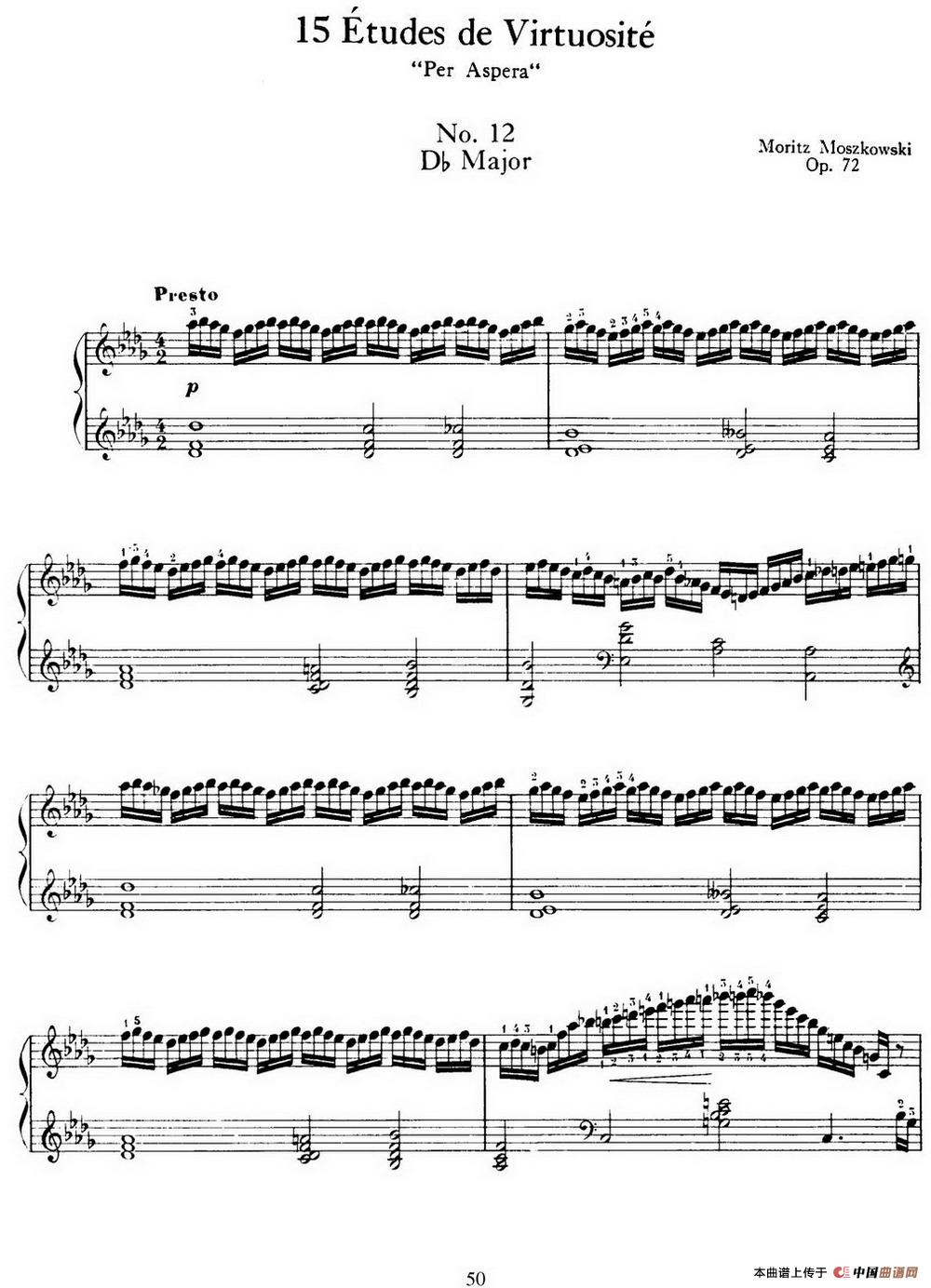 15 Etudes de Virtuosité Op.72 No.12(十五首钢琴练习曲之十二)(1)_原文件名:050=.jpg