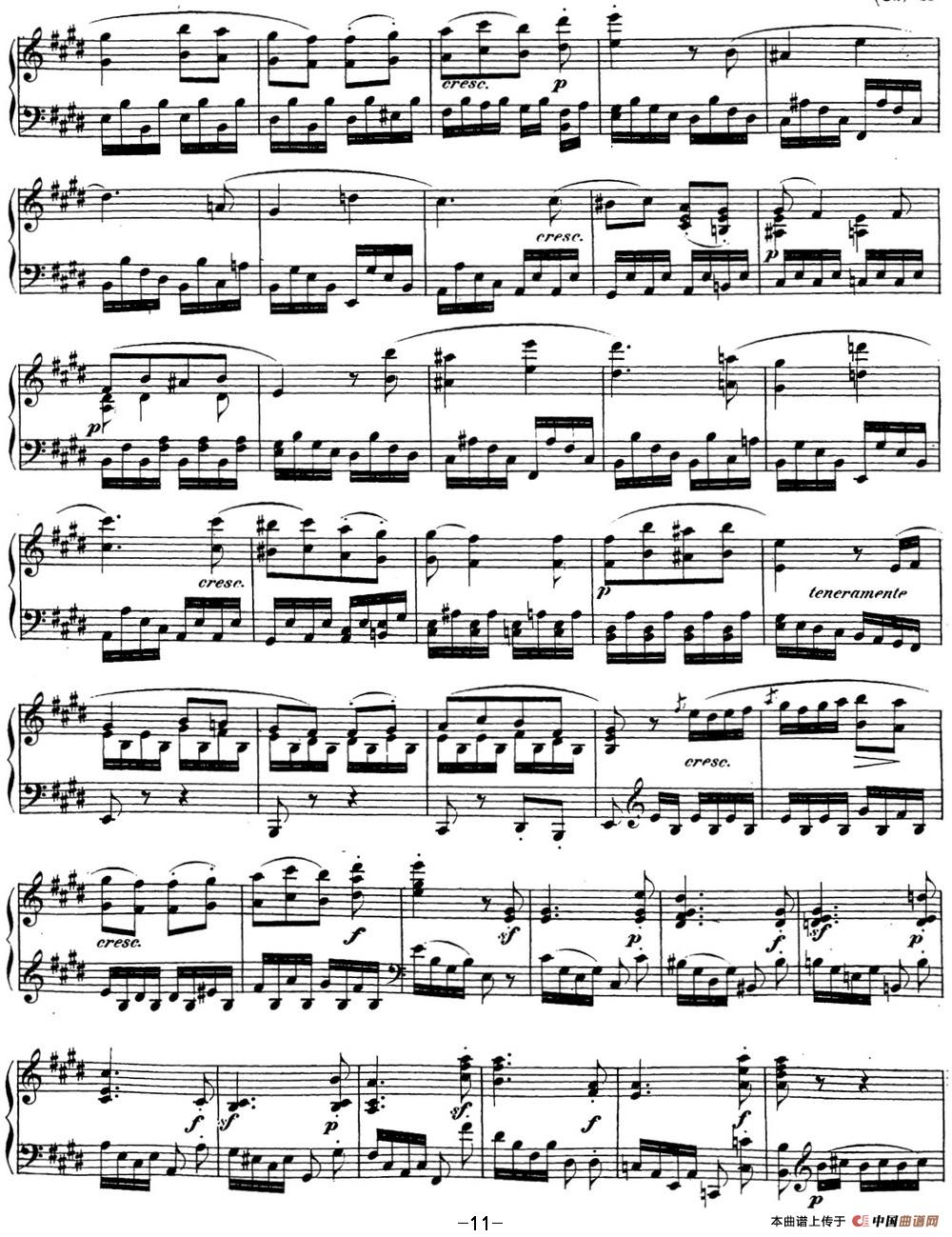 贝多芬钢琴奏鸣曲27 e小调 Op.90 E minor(1)_原文件名:27 e小调 Op90 E minor_页面_11.jpg