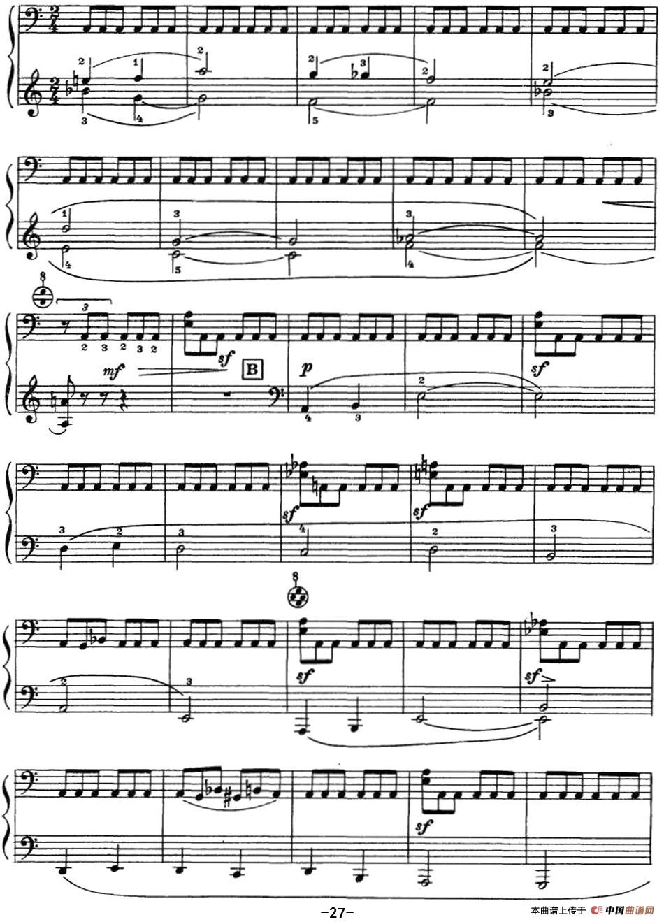 第一奏鸣曲(1)_原文件名：《第一奏鸣曲》（库萨科夫 曲）PDF格式原版乐谱扫描 Sonata_N1_页面_27.jpg