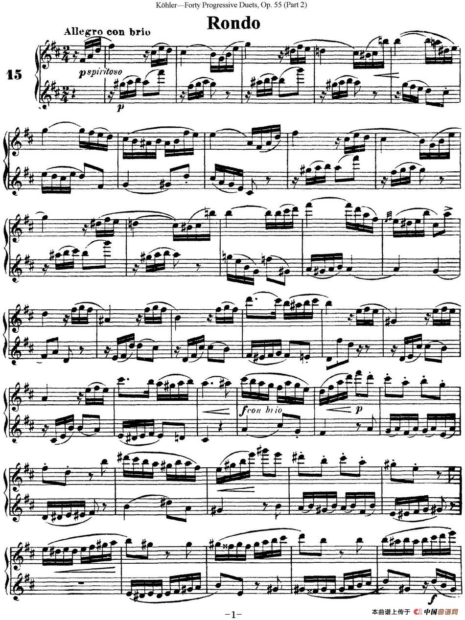 柯勒40首长笛提高练习曲OP.55(二重奏)(NO.15)(1)_原文件名:Progressive_op55_duet_页面_37.jpg