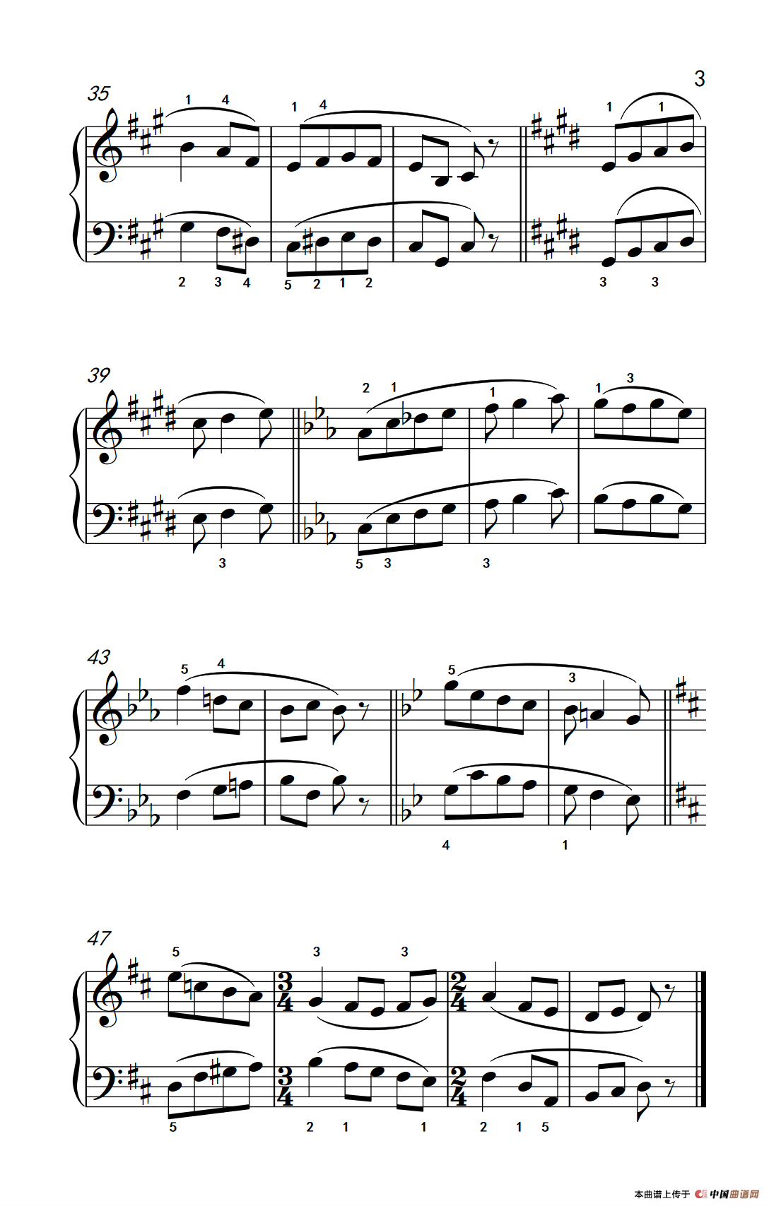 调式串联（巴托克 小宇宙 钢琴教程 4）(1)_原文件名：223_104_3.png