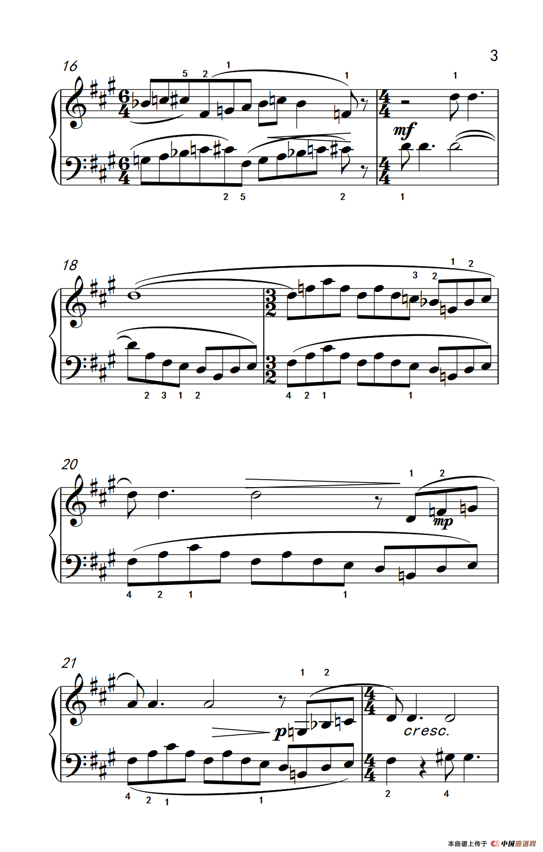 二声部练习曲(巴托克 小宇宙 钢琴教程 4)(1)_原文件名:223_121_3.png