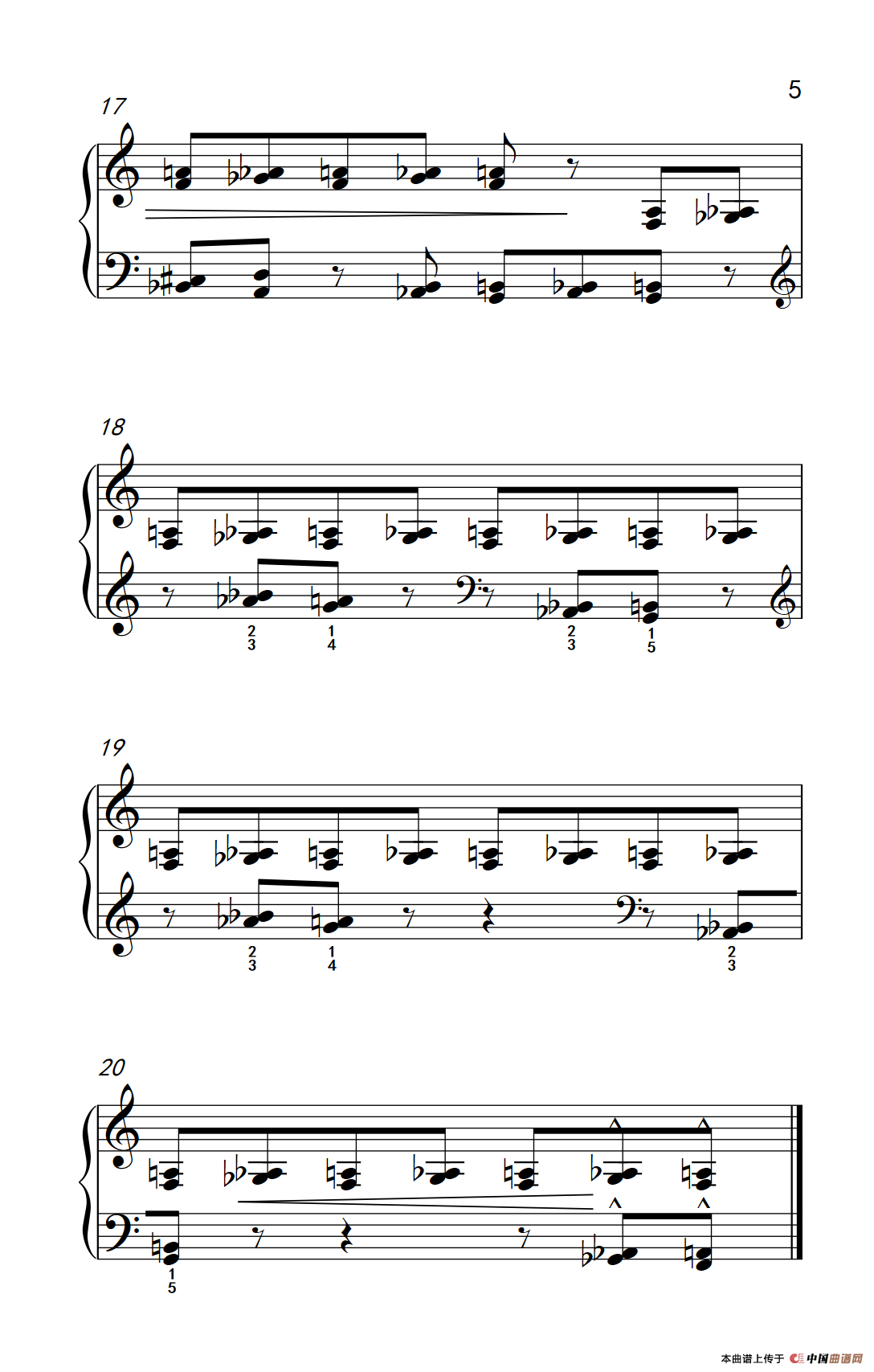 无穷动(巴托克 小宇宙 钢琴教程 5)(1)_原文件名:228_135_5.png