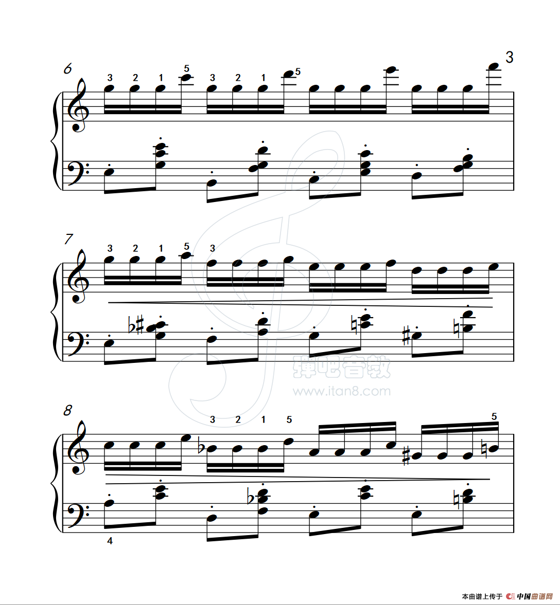 练习曲 12(克拉莫钢琴练习曲60首)(1)_原文件名:112_12_3.png