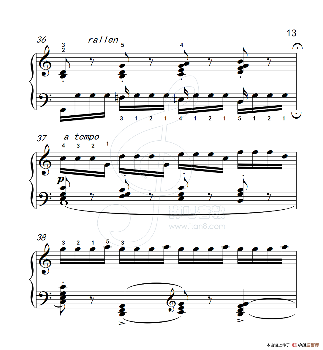 练习曲 12(克拉莫钢琴练习曲60首)(1)_原文件名:112_12_13.png