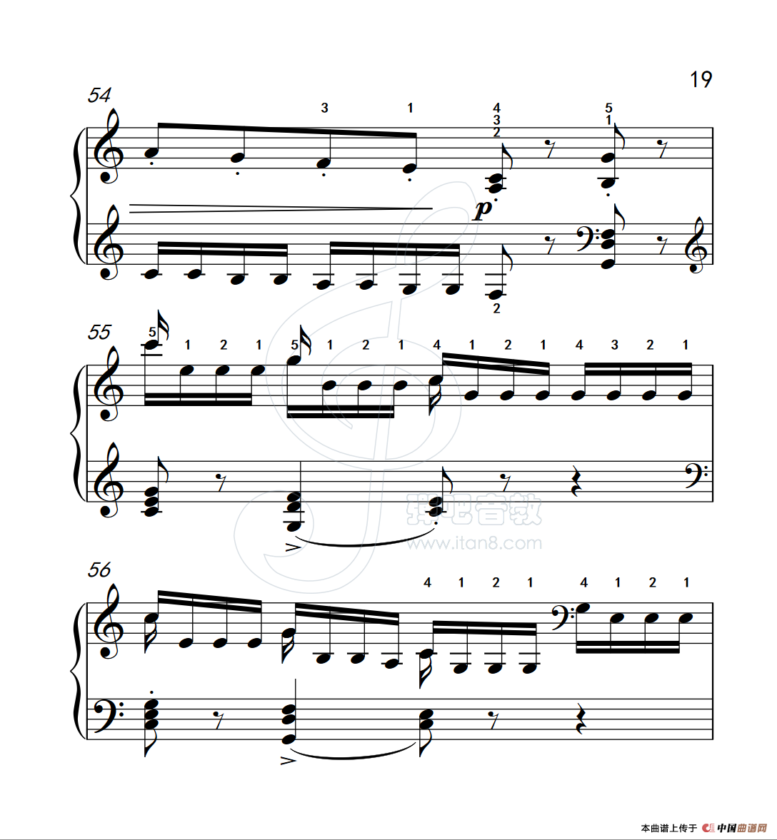 练习曲 12(克拉莫钢琴练习曲60首)(1)_原文件名:112_12_19.png