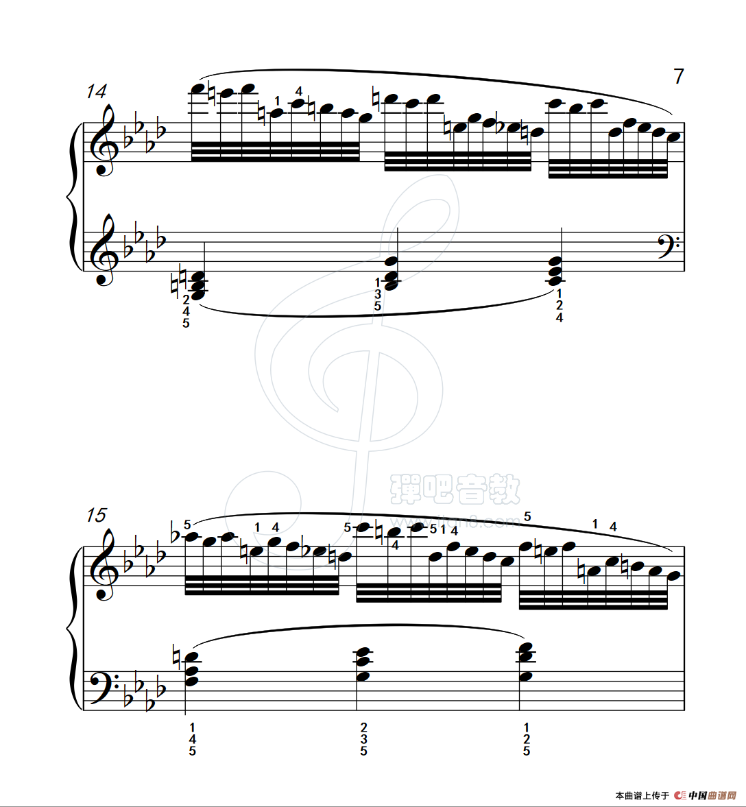 练习曲 13(克拉莫钢琴练习曲60首)(1)_原文件名:112_13_7.png