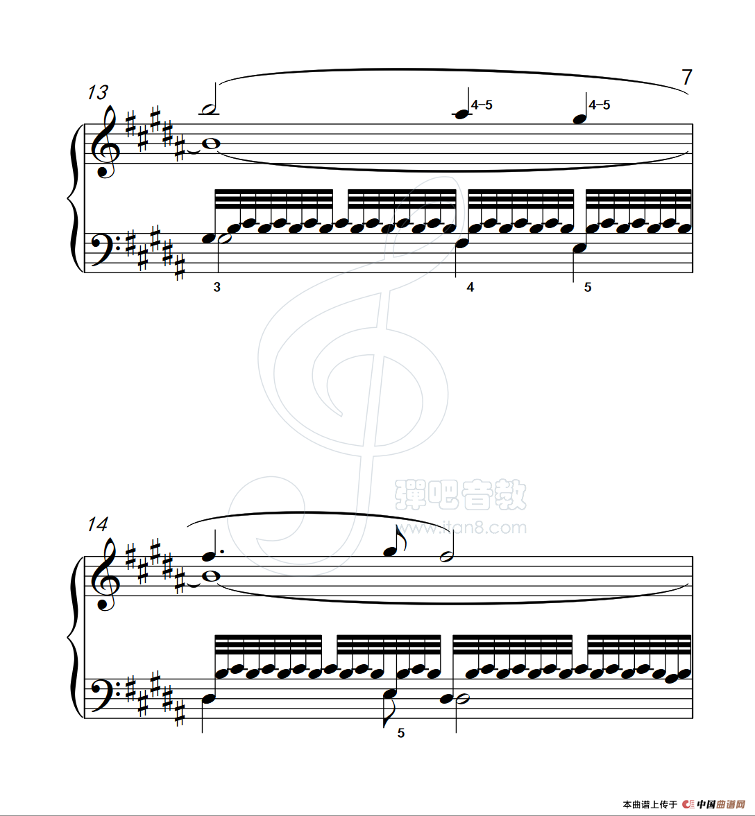 练习曲 15(克拉莫钢琴练习曲60首)(1)_原文件名:112_15_7.png
