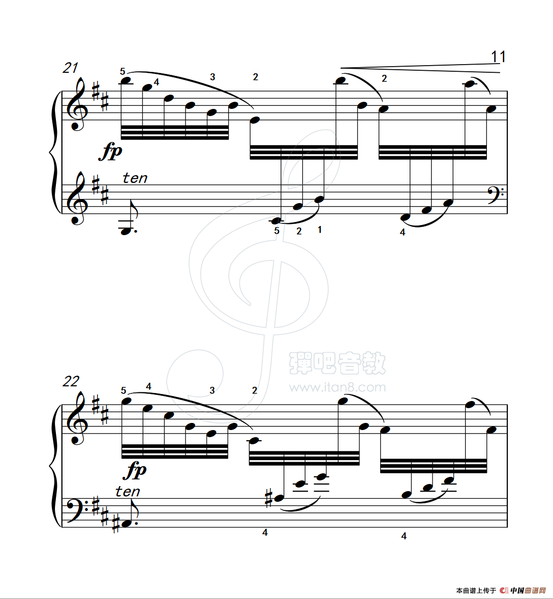 练习曲 17(克拉莫钢琴练习曲60首)(1)_原文件名:112_17_11.png