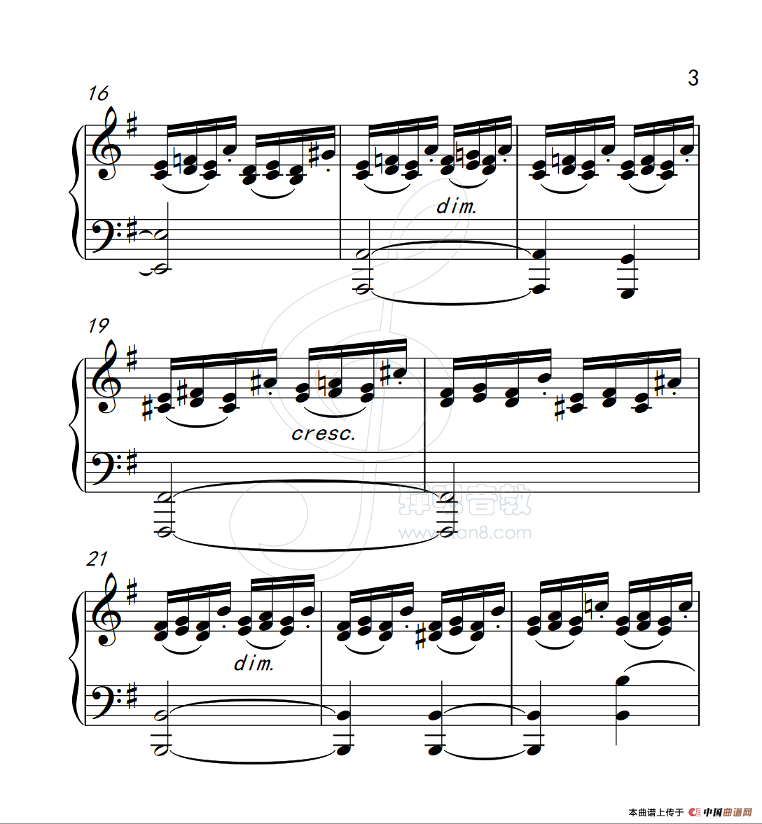 练习曲 28(克拉莫钢琴练习曲60首)(1)_原文件名:112_28_3.png