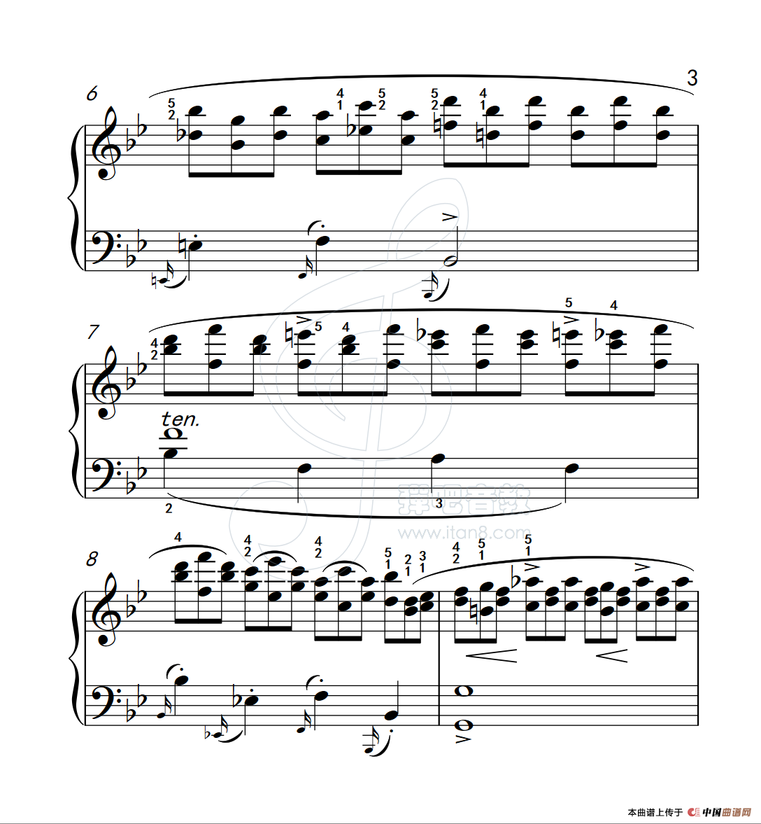 练习曲 29(克拉莫钢琴练习曲60首)(1)_原文件名:112_29_3.png