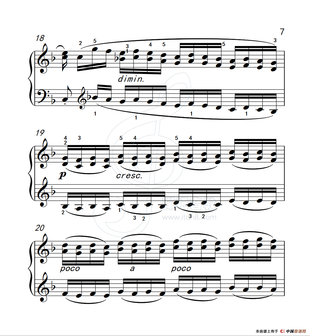 练习曲 34(克拉莫钢琴练习曲60首)(1)_原文件名:112_34_7.png