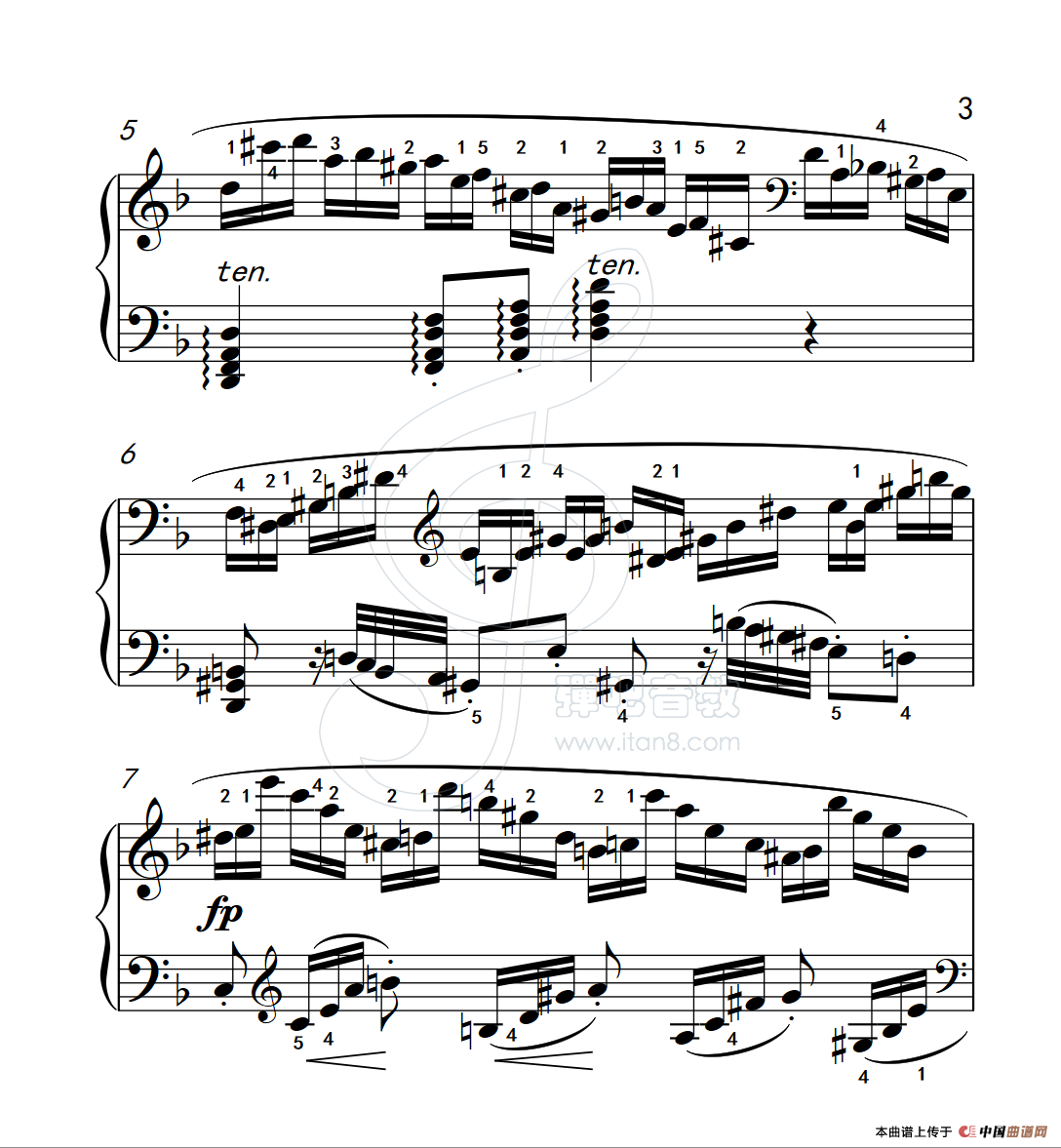 练习曲 41(克拉莫钢琴练习曲60首)(1)_原文件名:112_41_3.png