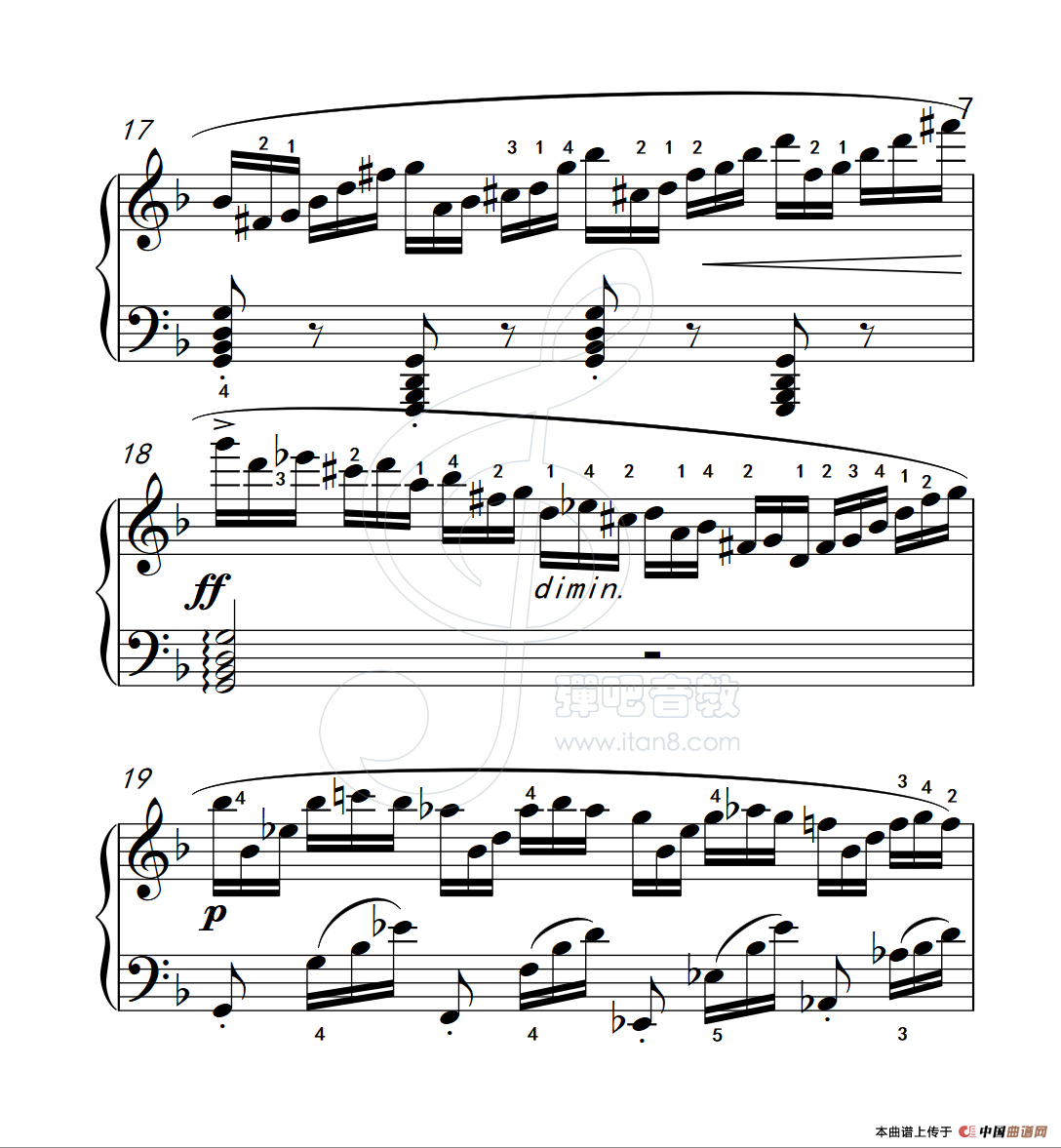 练习曲 41(克拉莫钢琴练习曲60首)(1)_原文件名:112_41_7.png