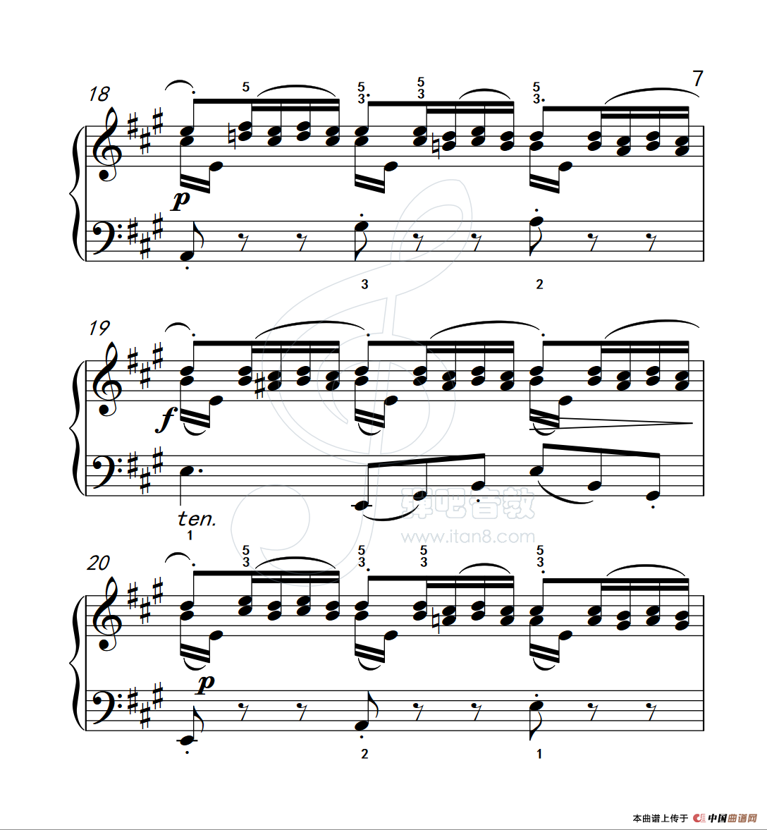 练习曲 47(克拉莫钢琴练习曲60首)(1)_原文件名:112_47_7.png