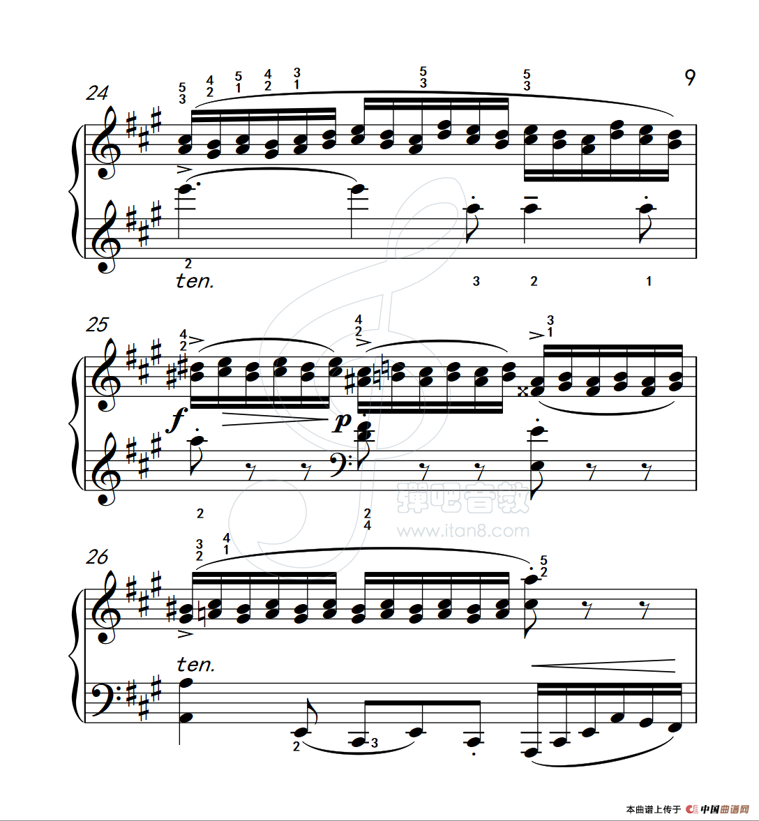 练习曲 47(克拉莫钢琴练习曲60首)(1)_原文件名:112_47_9.png