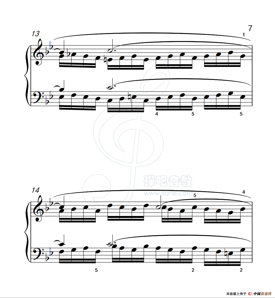 练习曲 49(克拉莫钢琴练习曲60首)(1)_原文件名:112_49_7.png