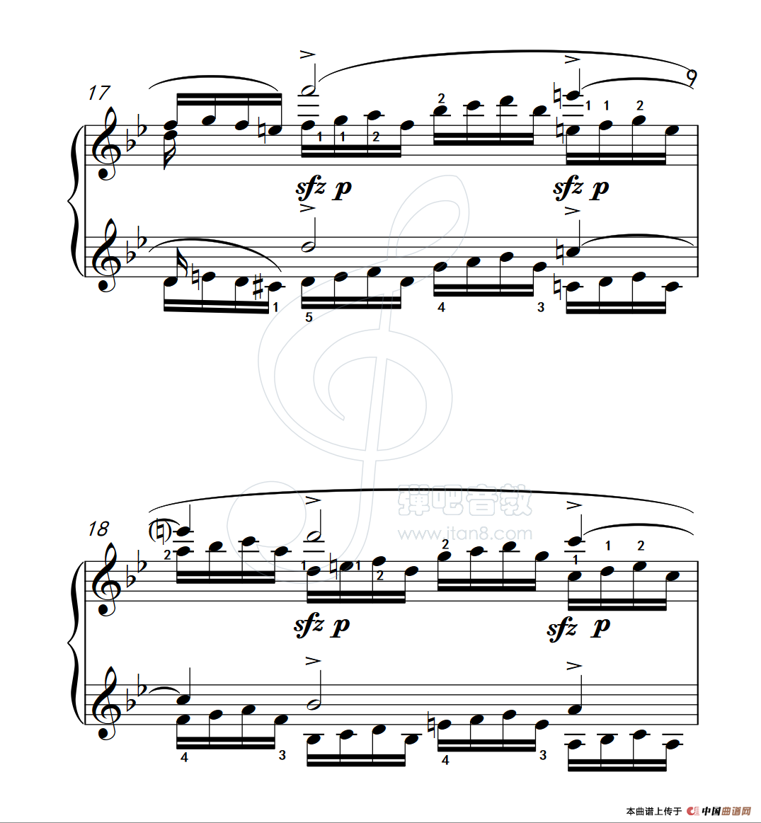 练习曲 49(克拉莫钢琴练习曲60首)(1)_原文件名:112_49_9.png