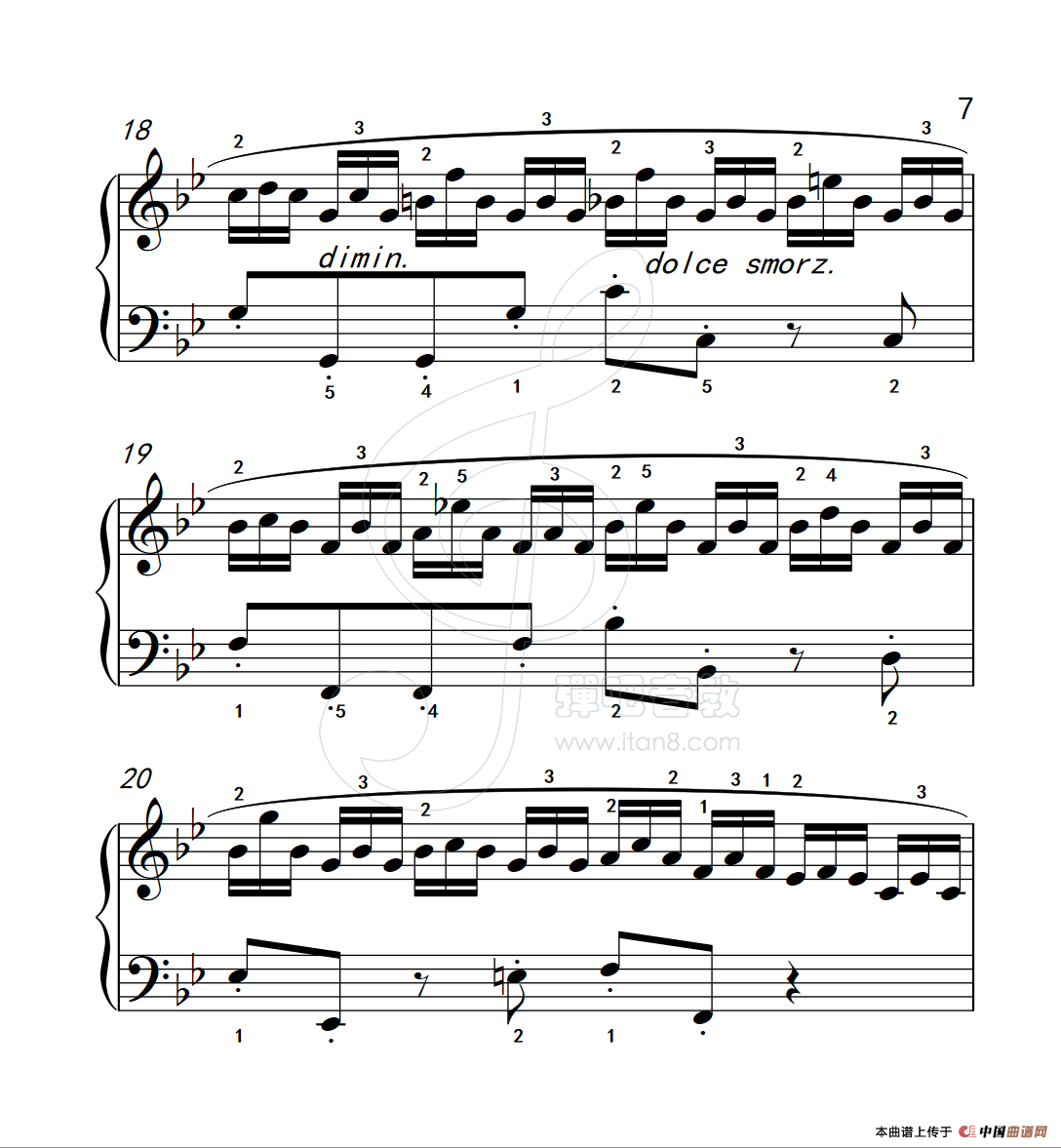 练习曲 51(克拉莫钢琴练习曲60首)(1)_原文件名:112_51_7.png