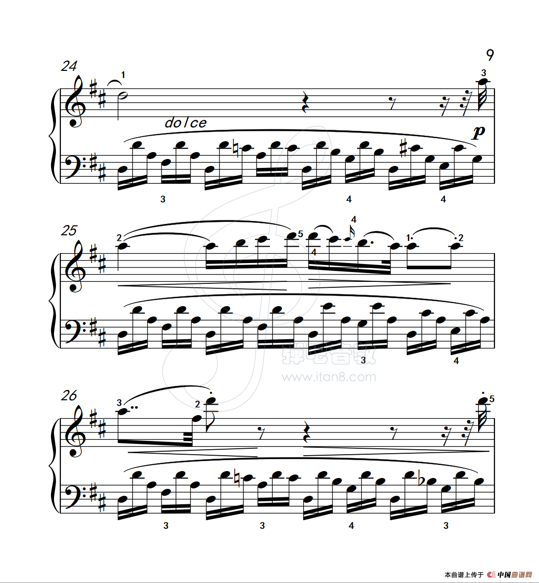 练习曲 53(克拉莫钢琴练习曲60首)(1)_原文件名:112_53_9.png