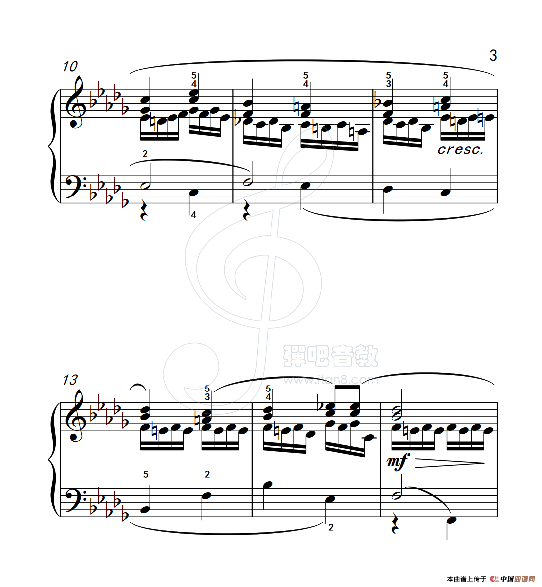 练习曲 55(克拉莫钢琴练习曲60首)(1)_原文件名:112_55_3.png