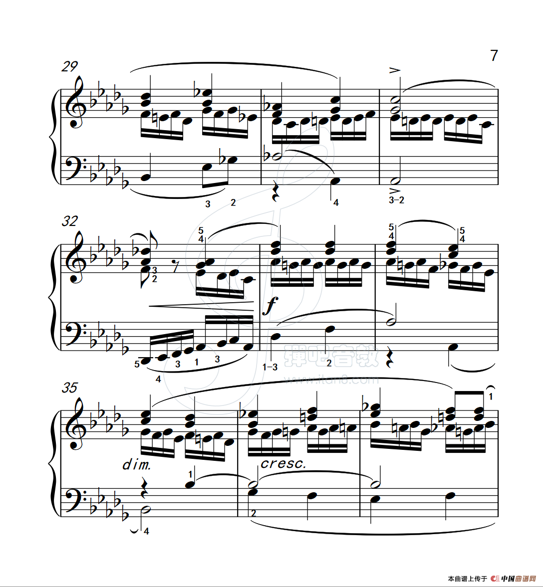 练习曲 55(克拉莫钢琴练习曲60首)(1)_原文件名:112_55_7.png