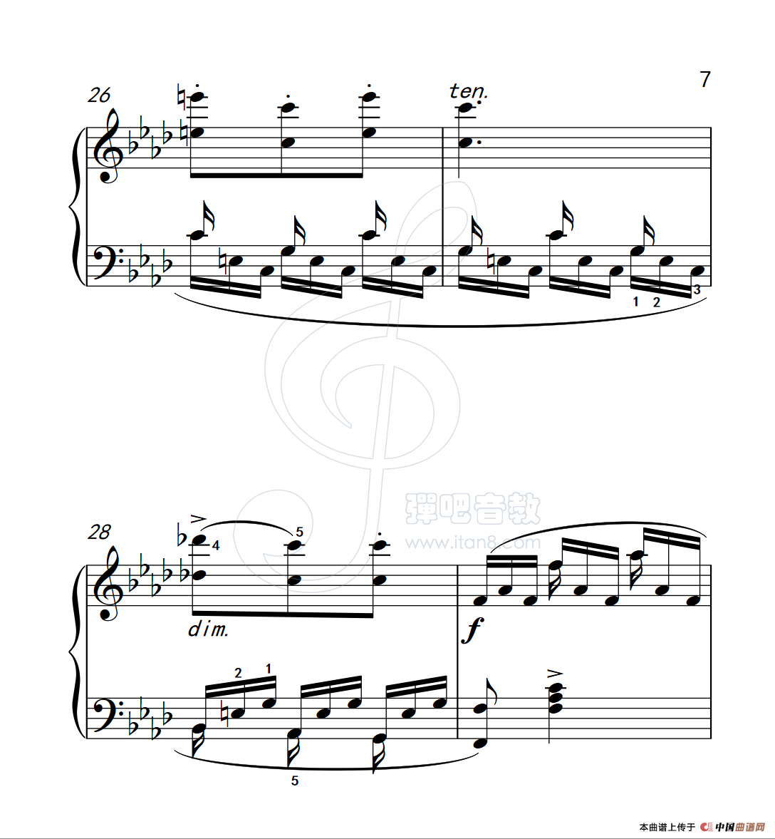 练习曲 57(克拉莫钢琴练习曲60首)(1)_原文件名:112_57_7.png