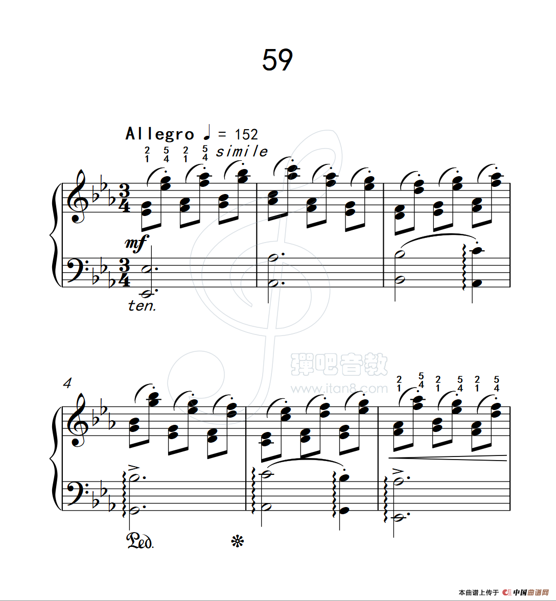 练习曲 59(克拉莫钢琴练习曲60首)(1)_原文件名:112_59_1.png