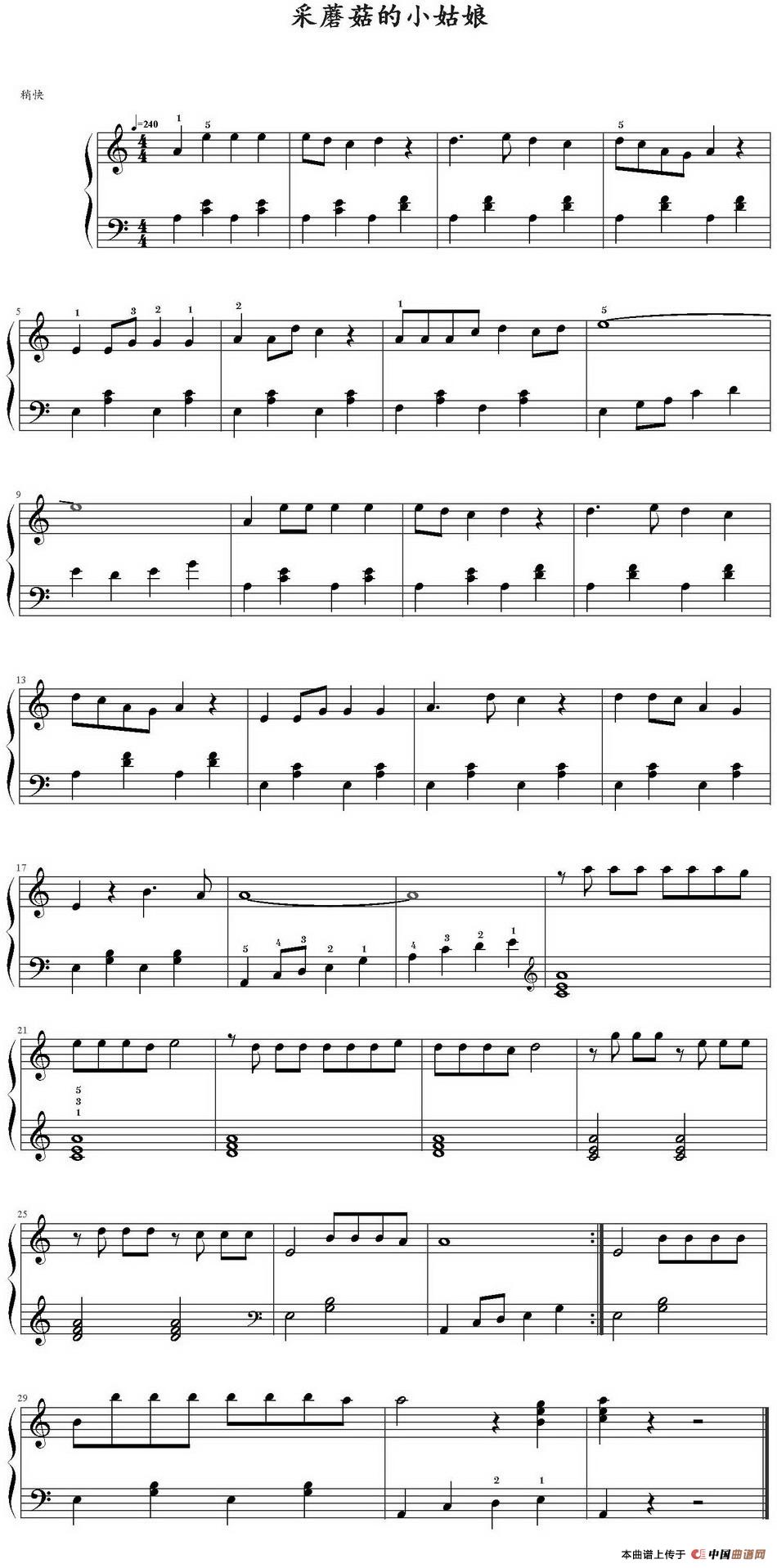 采蘑菇的小姑娘(弹琴吧制谱版)(1)_原文件名:采蘑菇的小姑娘(弹琴吧制谱版)_页面_1-.jpg