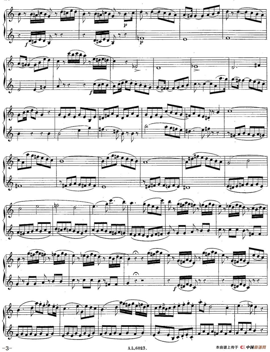 H·Klose练习曲（Quatre Duos Faciles et Concertants Pour 2 Saxophones—No.1）(1)_原文件名：HKlose二重奏练习曲_页面_32_缩小大小.jpg