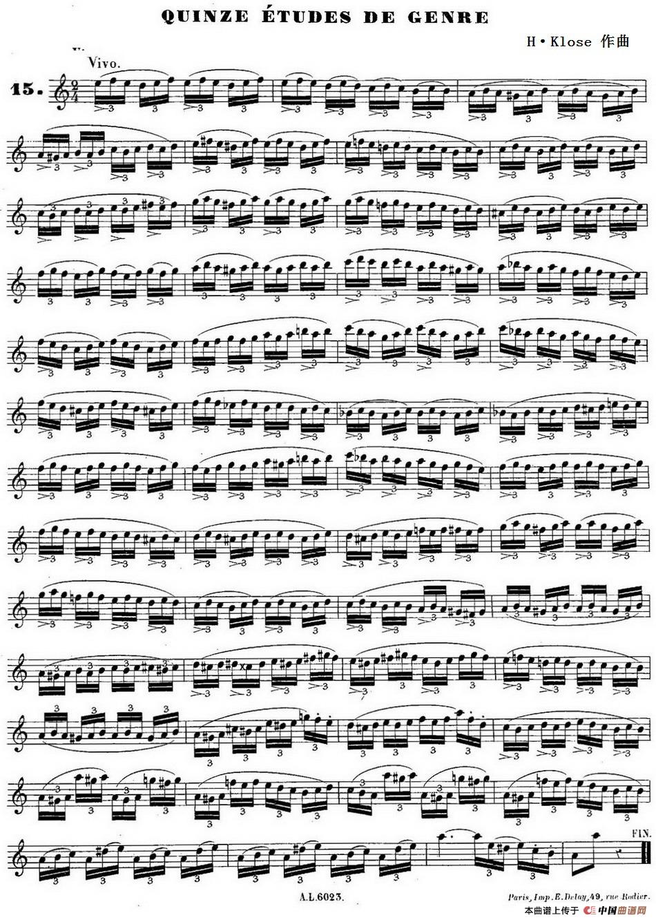 H·Klose练习曲（Quinze etudes de genre—15）(1)_原文件名：HKlose二重奏练习曲_页面_55_缩小大小-.jpg