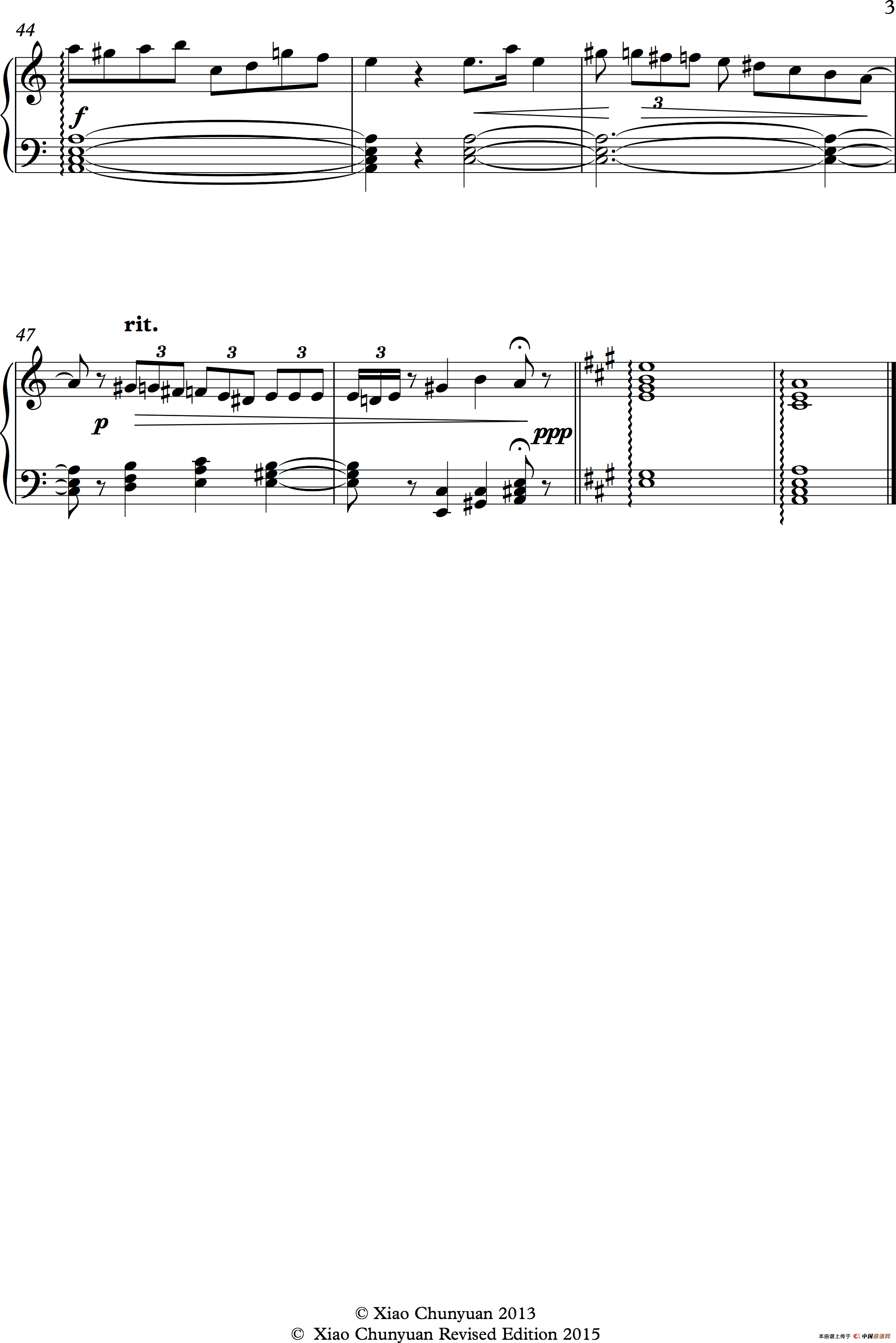 Etude No 1(钢琴练习曲)(1)_原文件名:ETUDE NO 1_0003.png