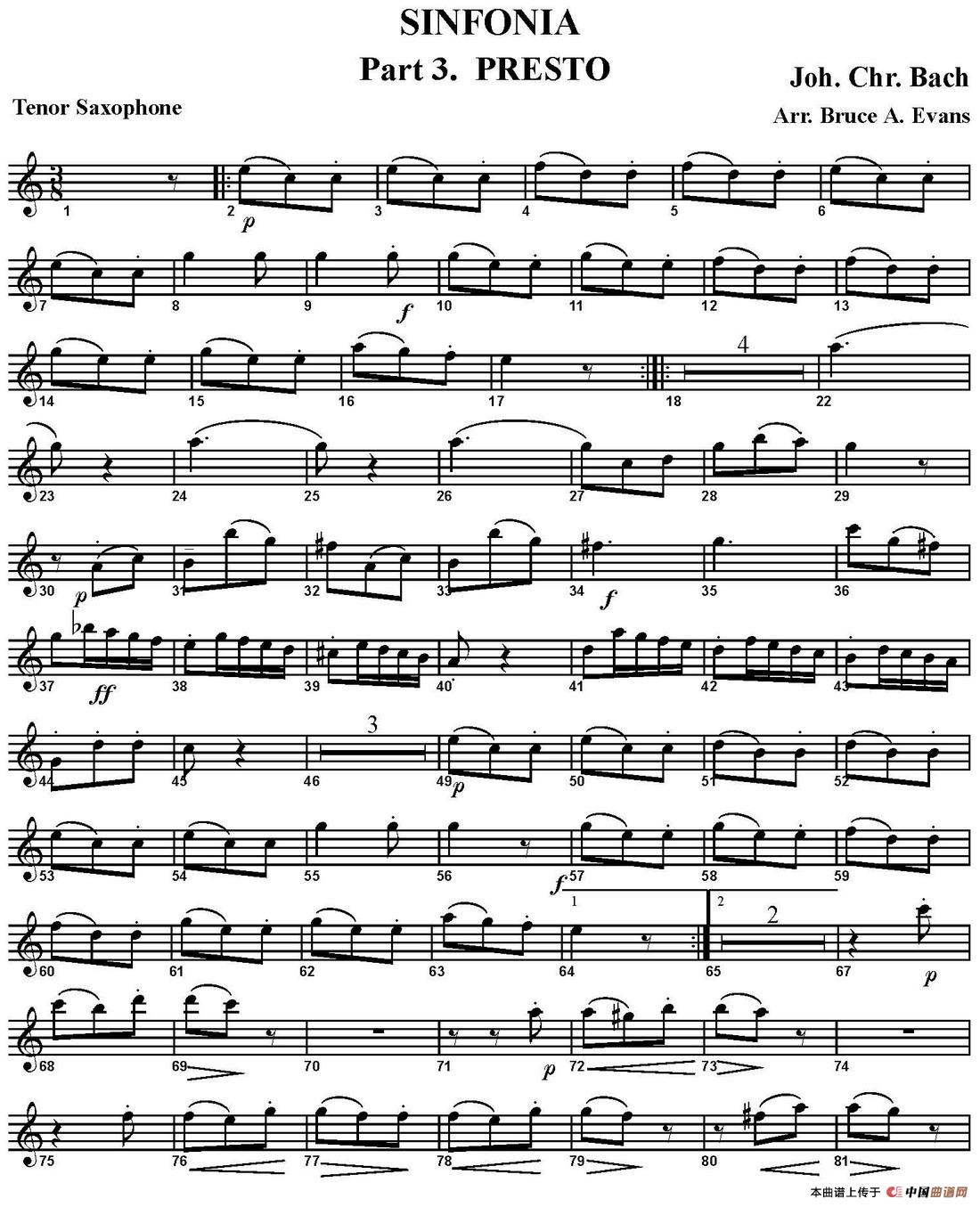 SINFONIA Part 3. PRESTO（四重奏·次中音萨克斯分谱）(1)_原文件名：SINFONIA Part 3. PRESTO_页面_6.jpg
