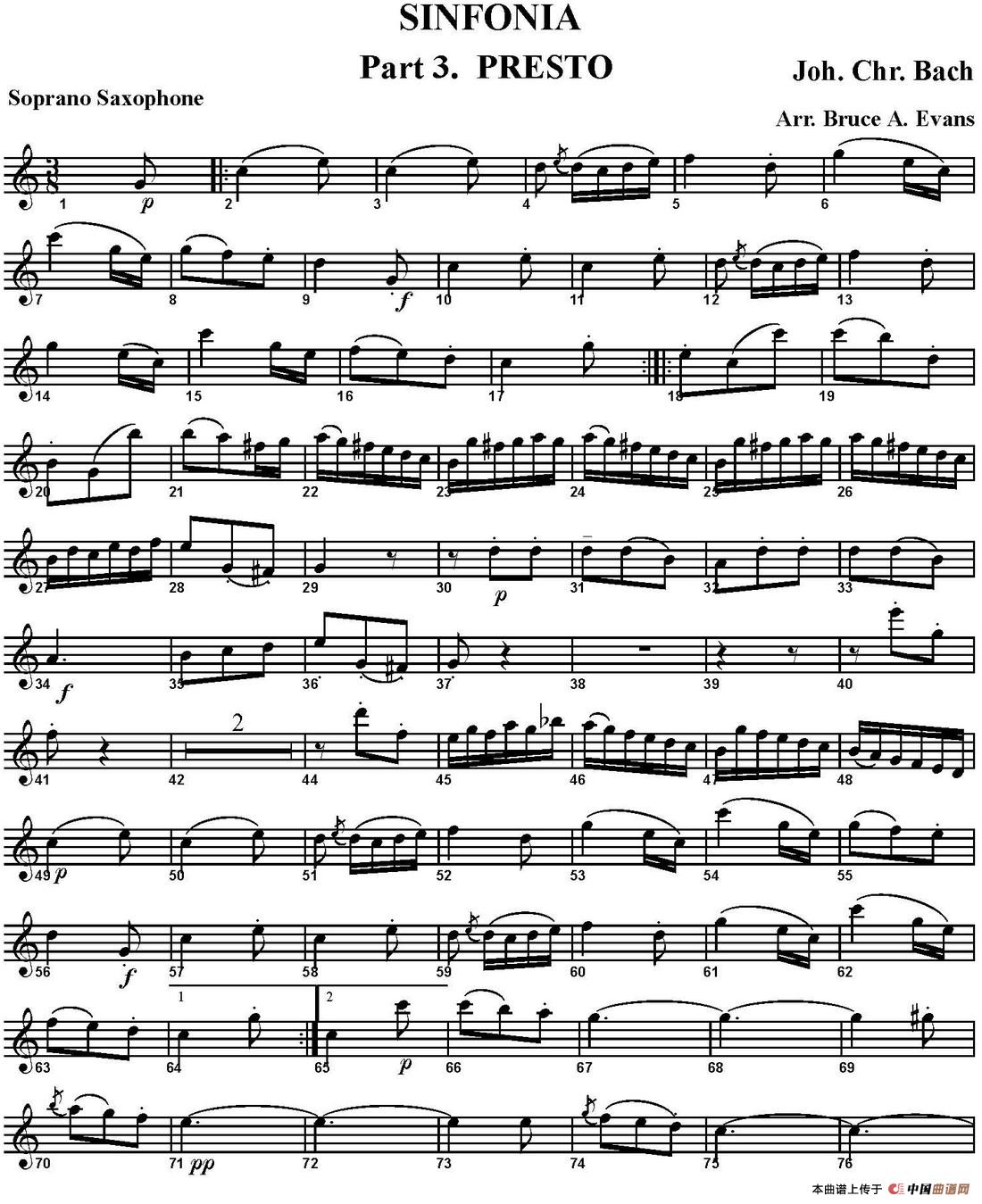 SINFONIA Part 3. PRESTO（四重奏·高音萨克斯分谱）(1)_原文件名：SINFONIA Part 3. PRESTO_页面_2.jpg